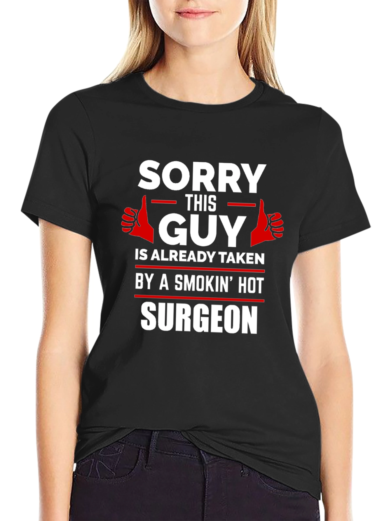 Sorry This Guy Is Taken Surgeon Graphic Tee