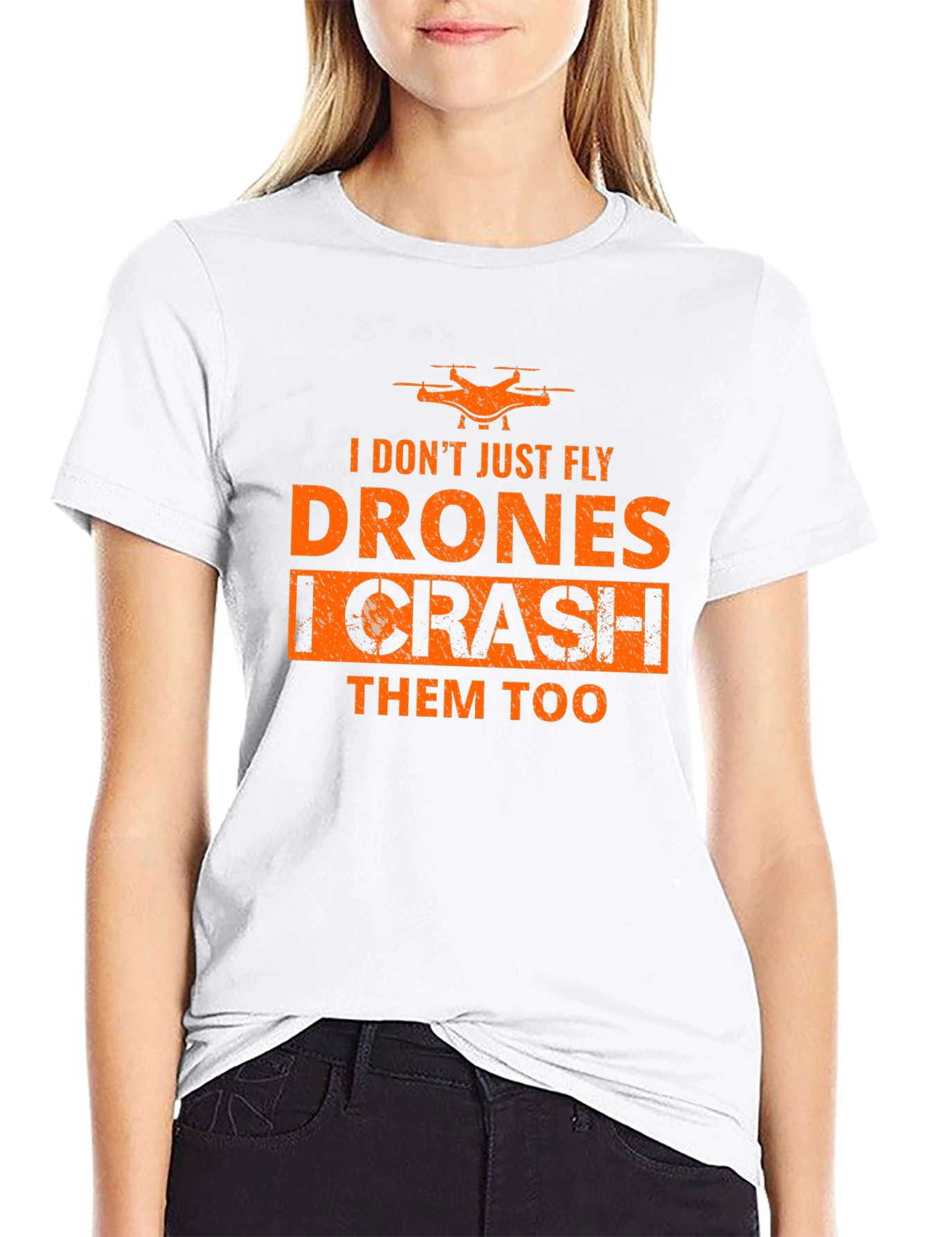 Drone Pilot T-Shirt - Fly & Crash Drones!