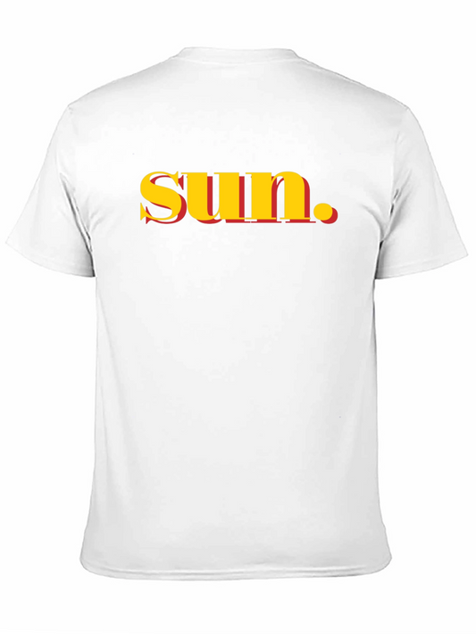 Trendy sun. Graphic T-Shirt - Black