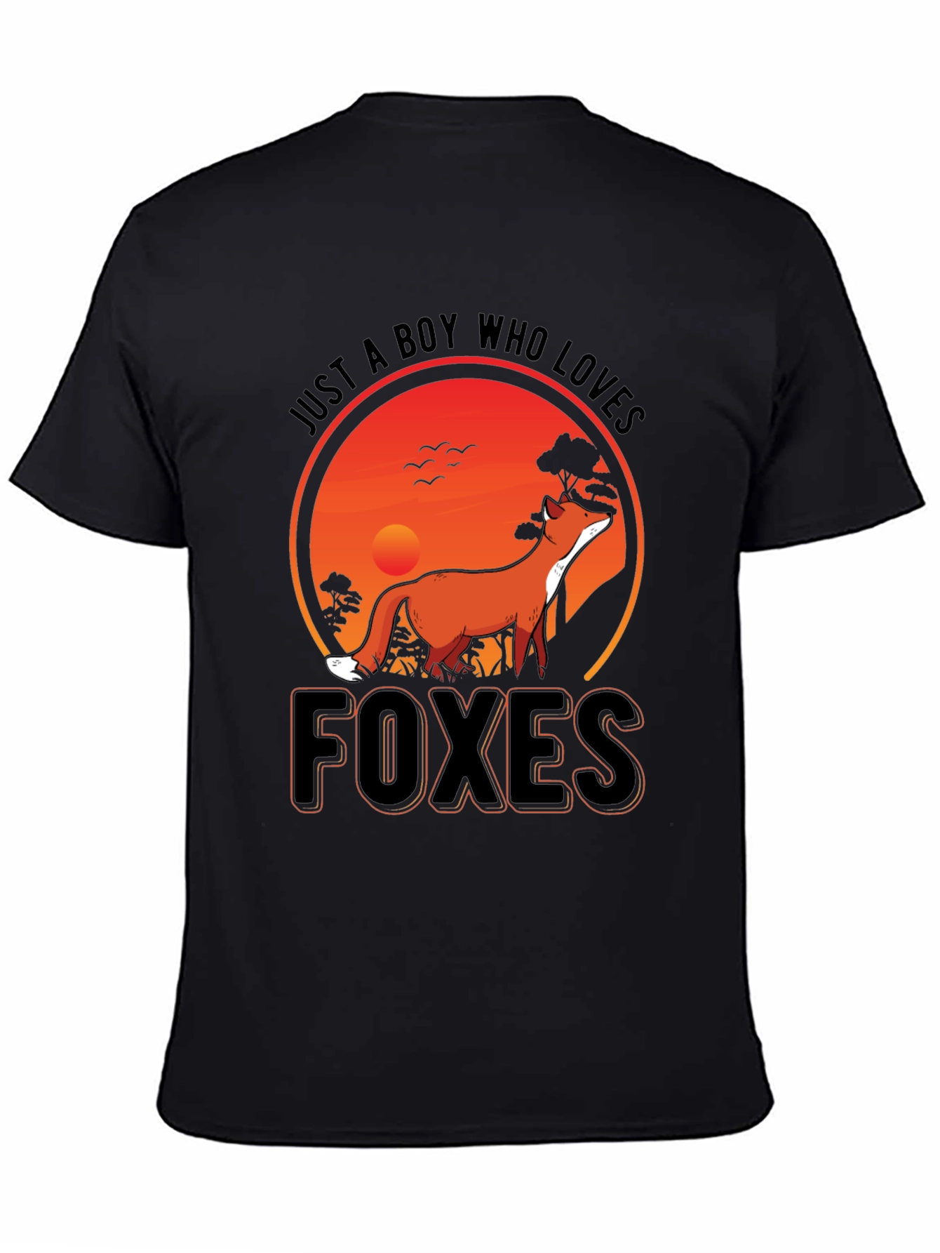 Just a Boy Who Loves Foxes T-Shirt