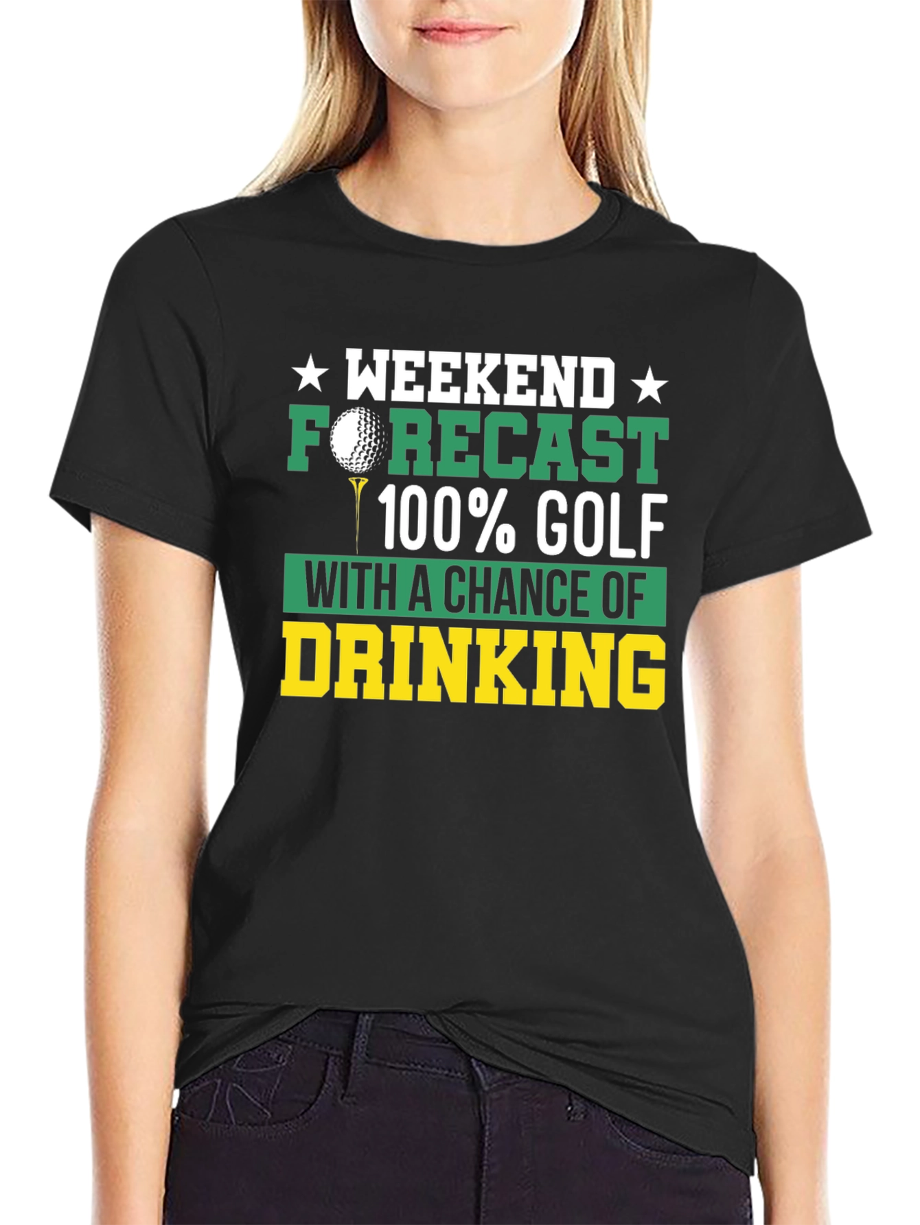 Weekend Forecast Golf T-Shirt