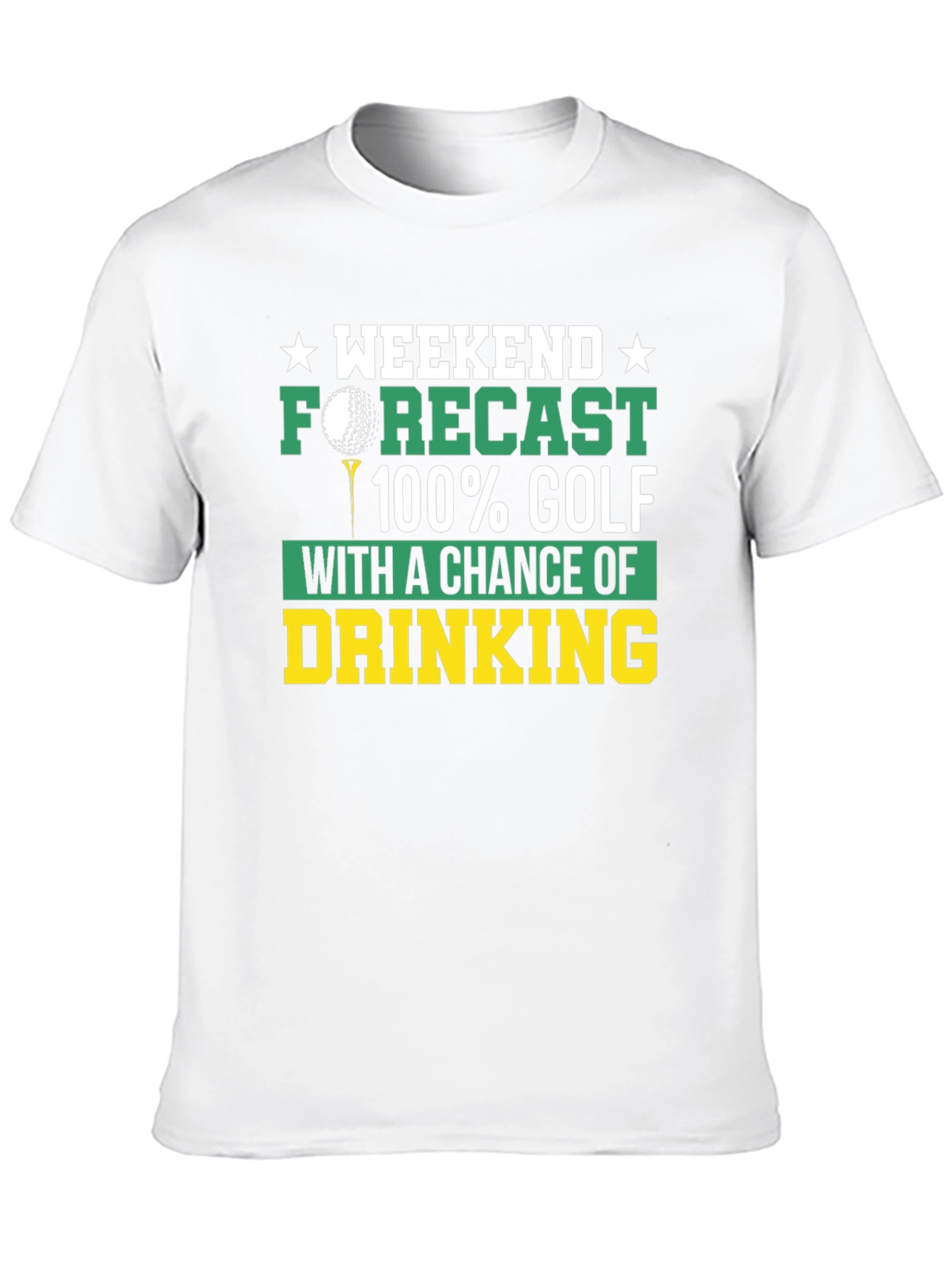 Weekend Forecast Golf T-Shirt