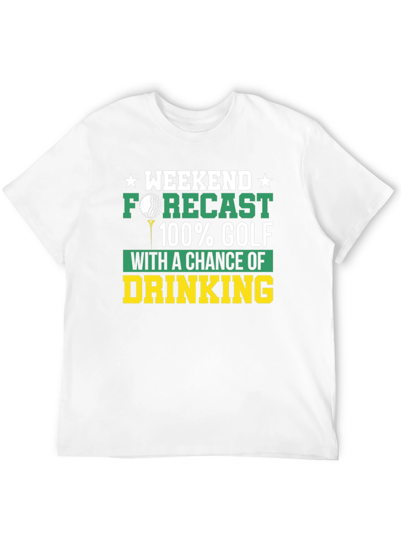 Weekend Forecast Golf T-Shirt