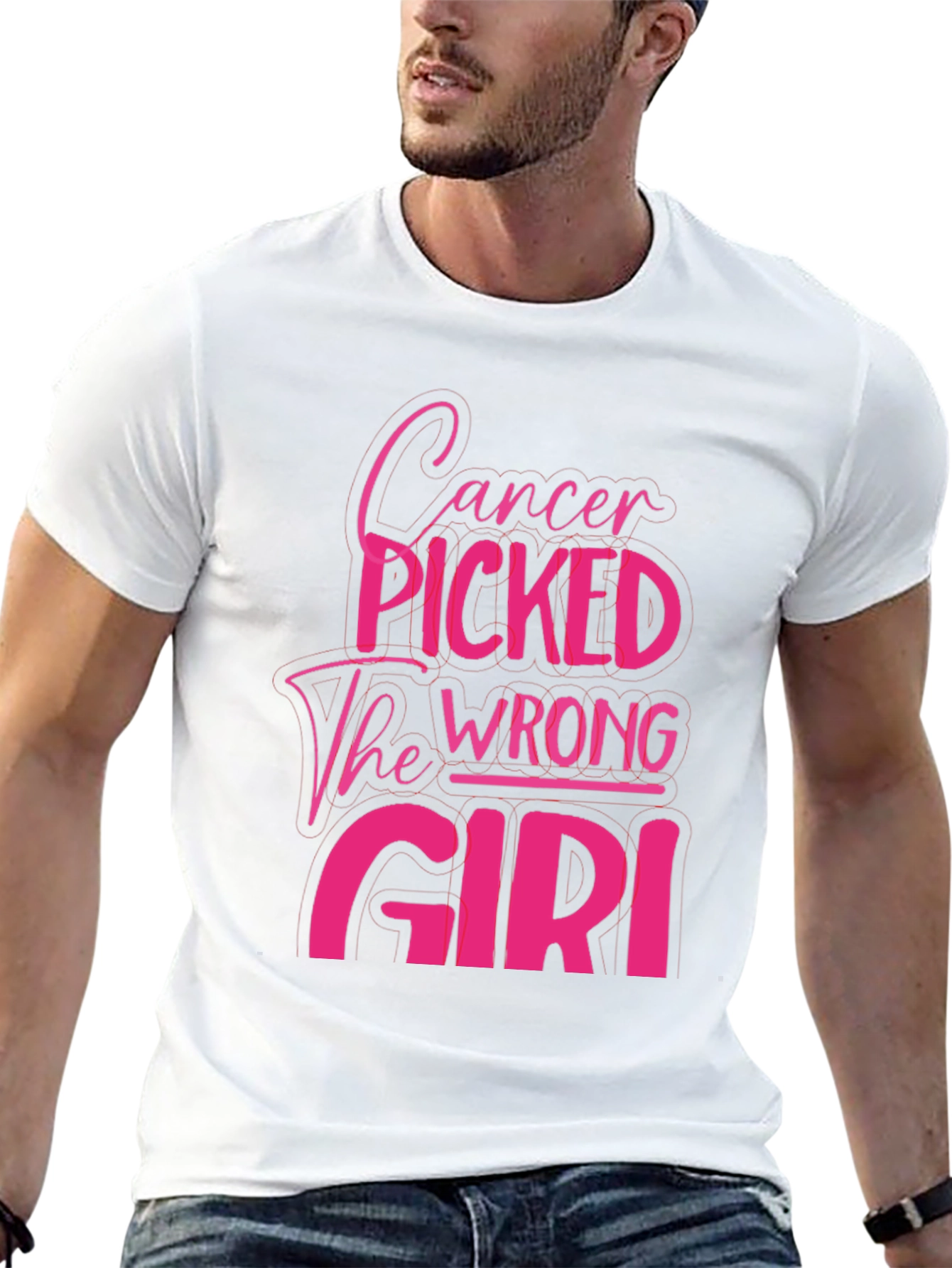 Cancer Picked The Wrong Girl T-Shirt
