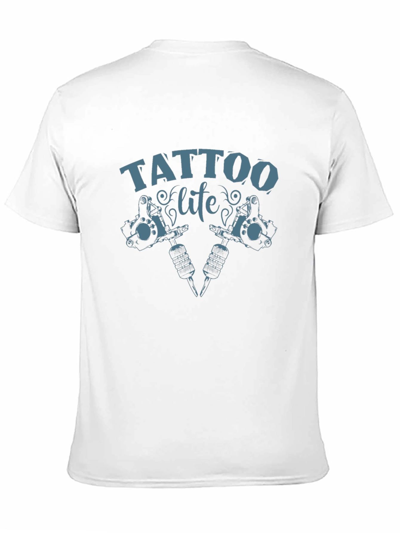 Tattoo Life Graphic Tee - Black Cotton T-Shirt