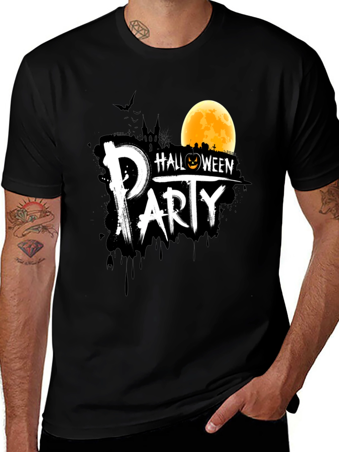 Halloween Party T-Shirt - Spooky Season Apparel