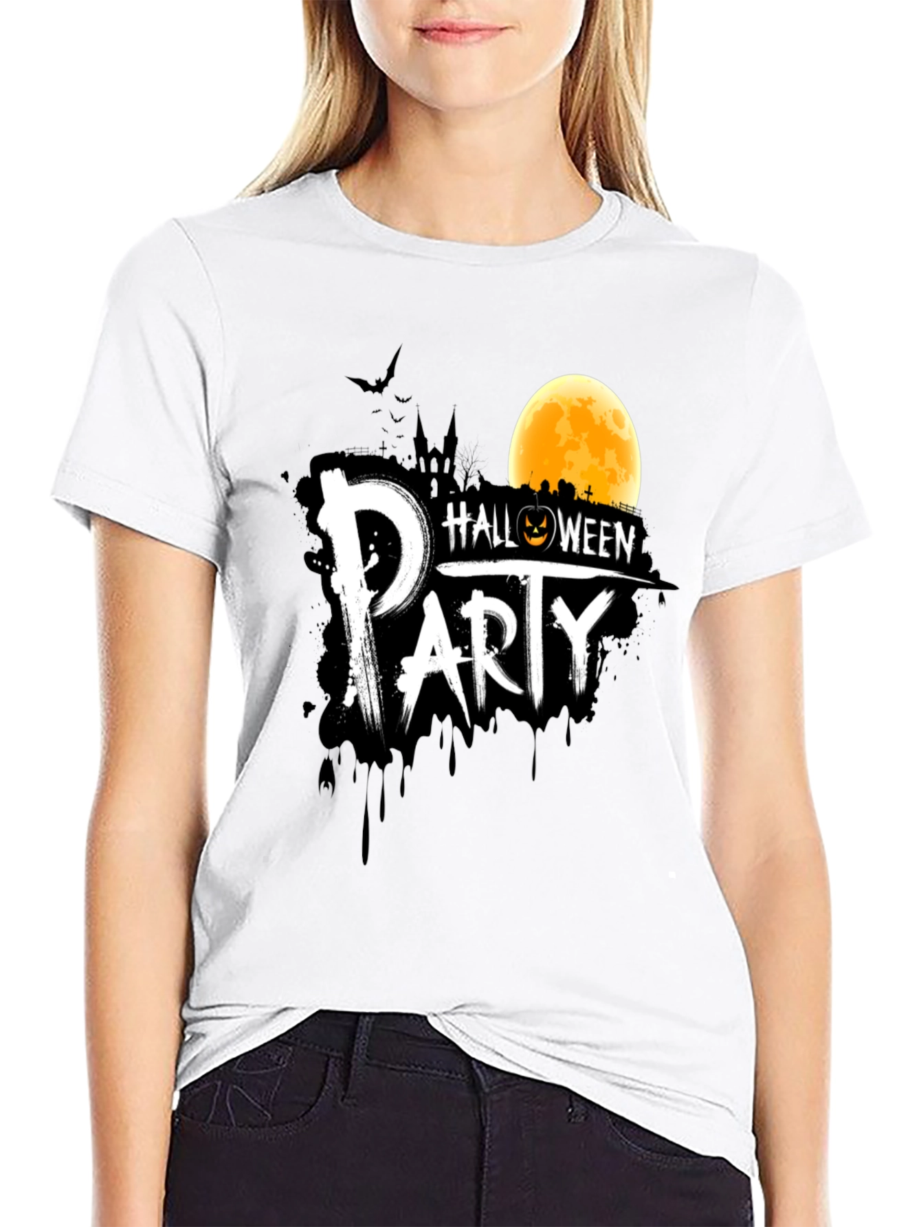 Halloween Party T-Shirt - Spooky Season Apparel