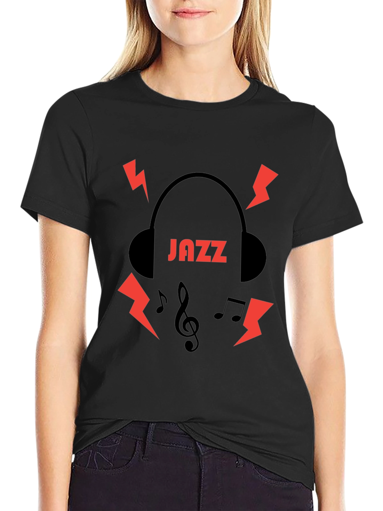 Jazz Music Graphic T-Shirt