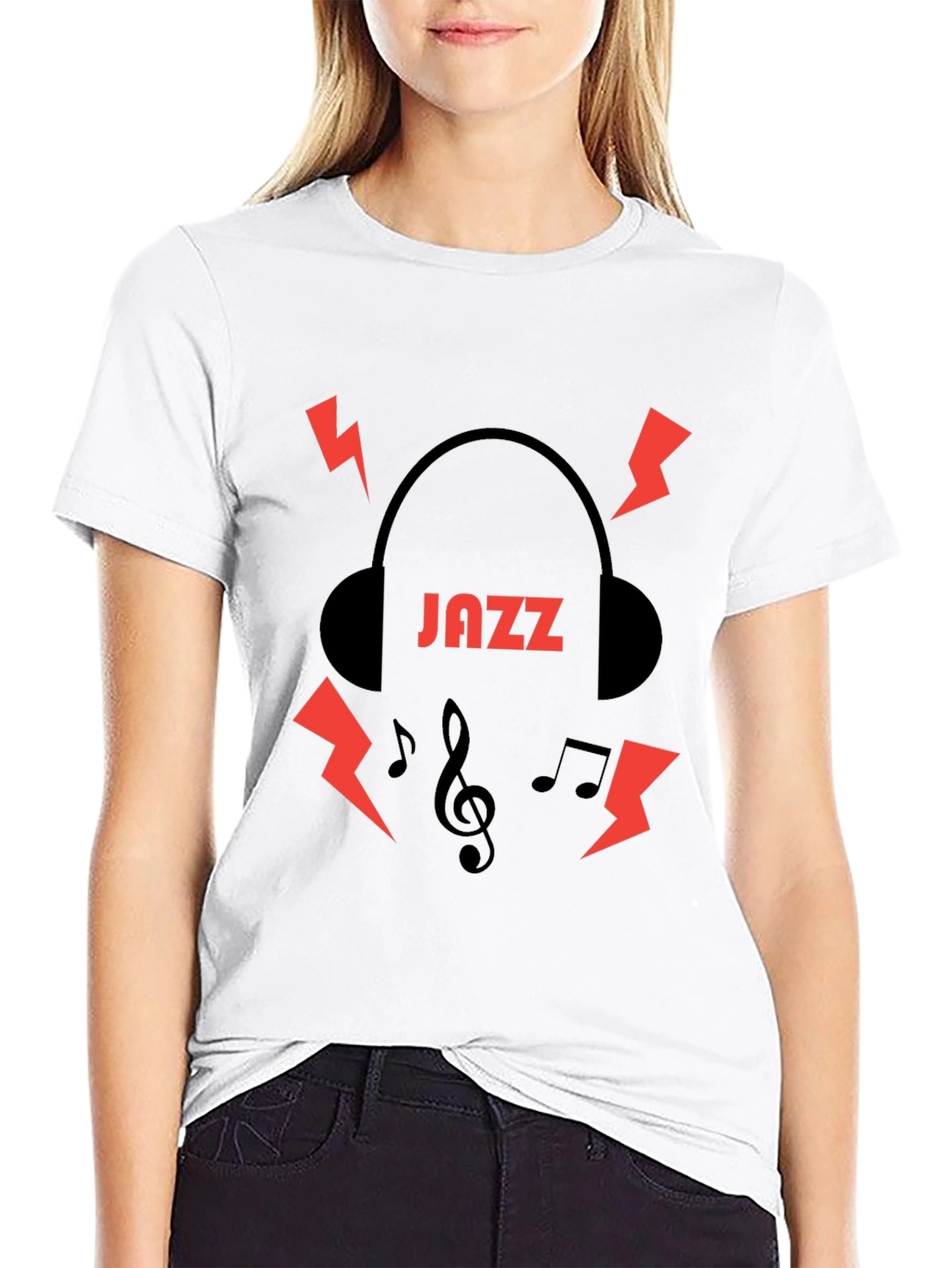 Jazz Music Graphic T-Shirt