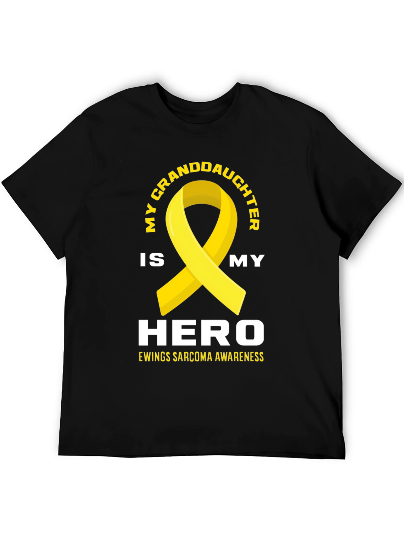 My Granddaughter is My Hero Ewing Sarcoma Awareness T-Shirt