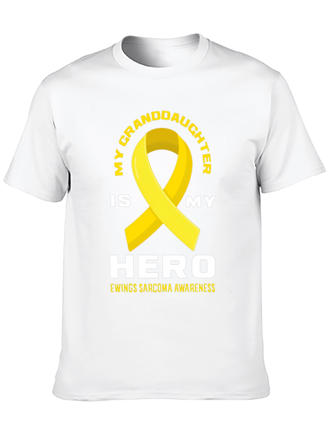 My Granddaughter is My Hero Ewing Sarcoma Awareness T-Shirt