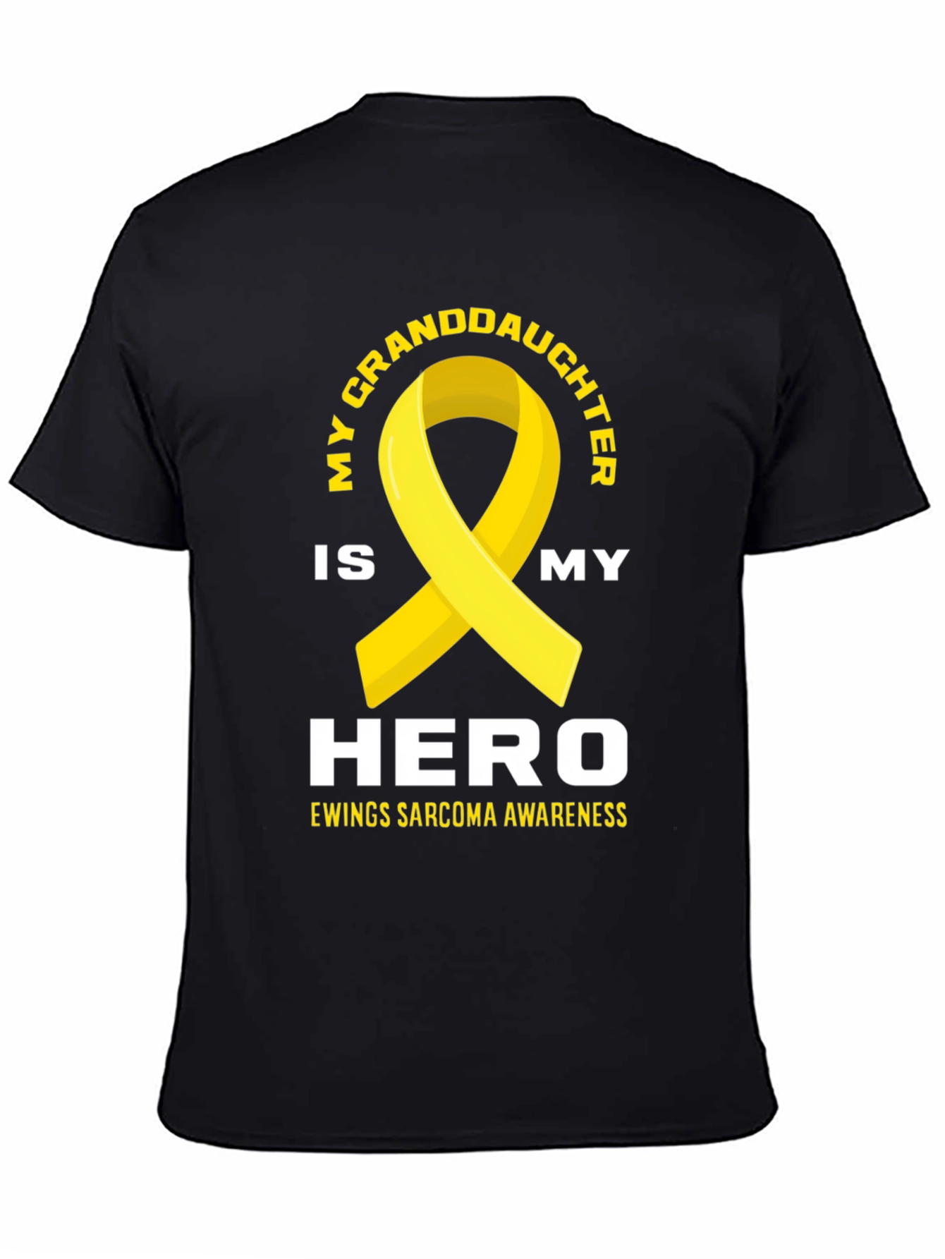 My Granddaughter is My Hero Ewing Sarcoma Awareness T-Shirt