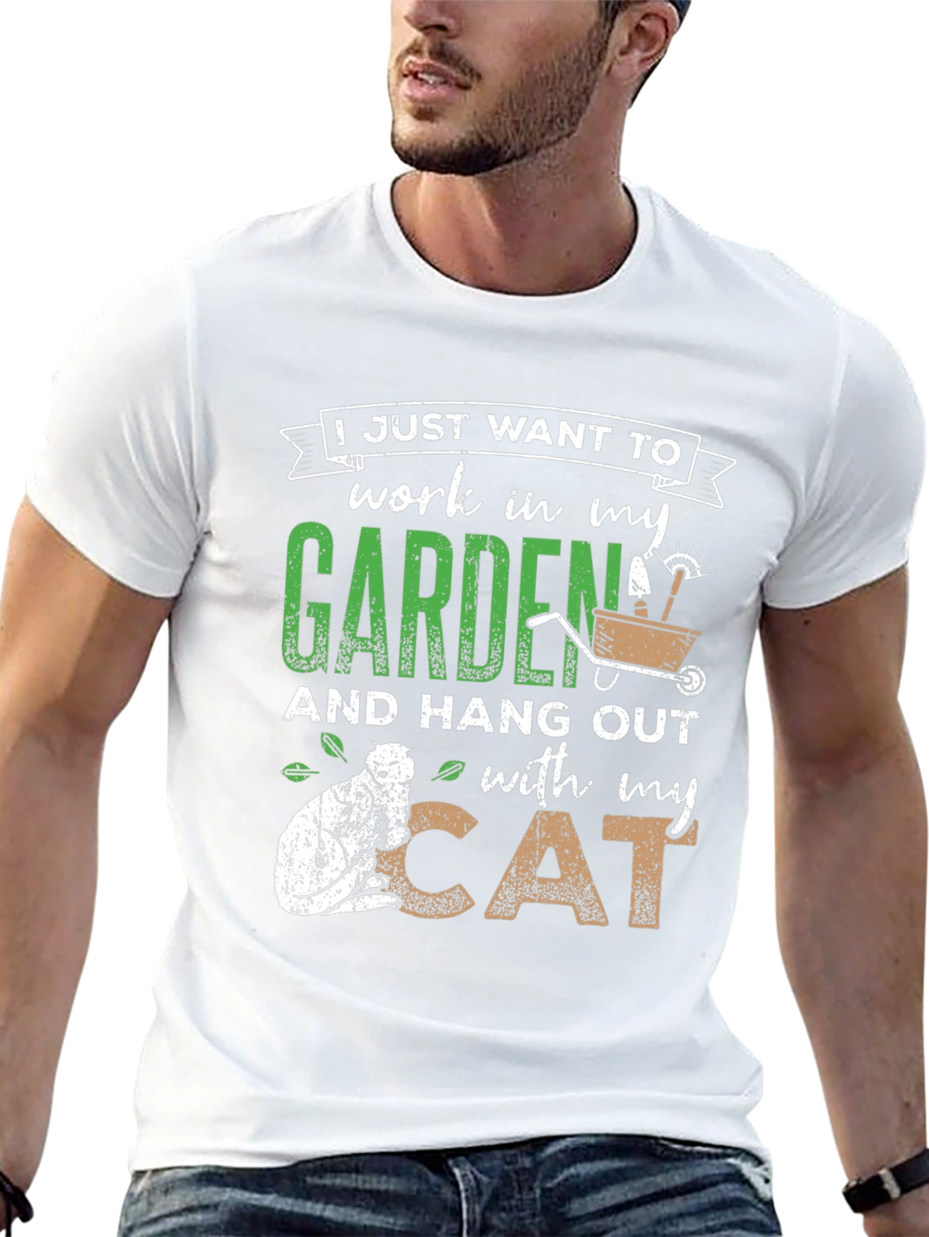 Gardening and Cats T-Shirt