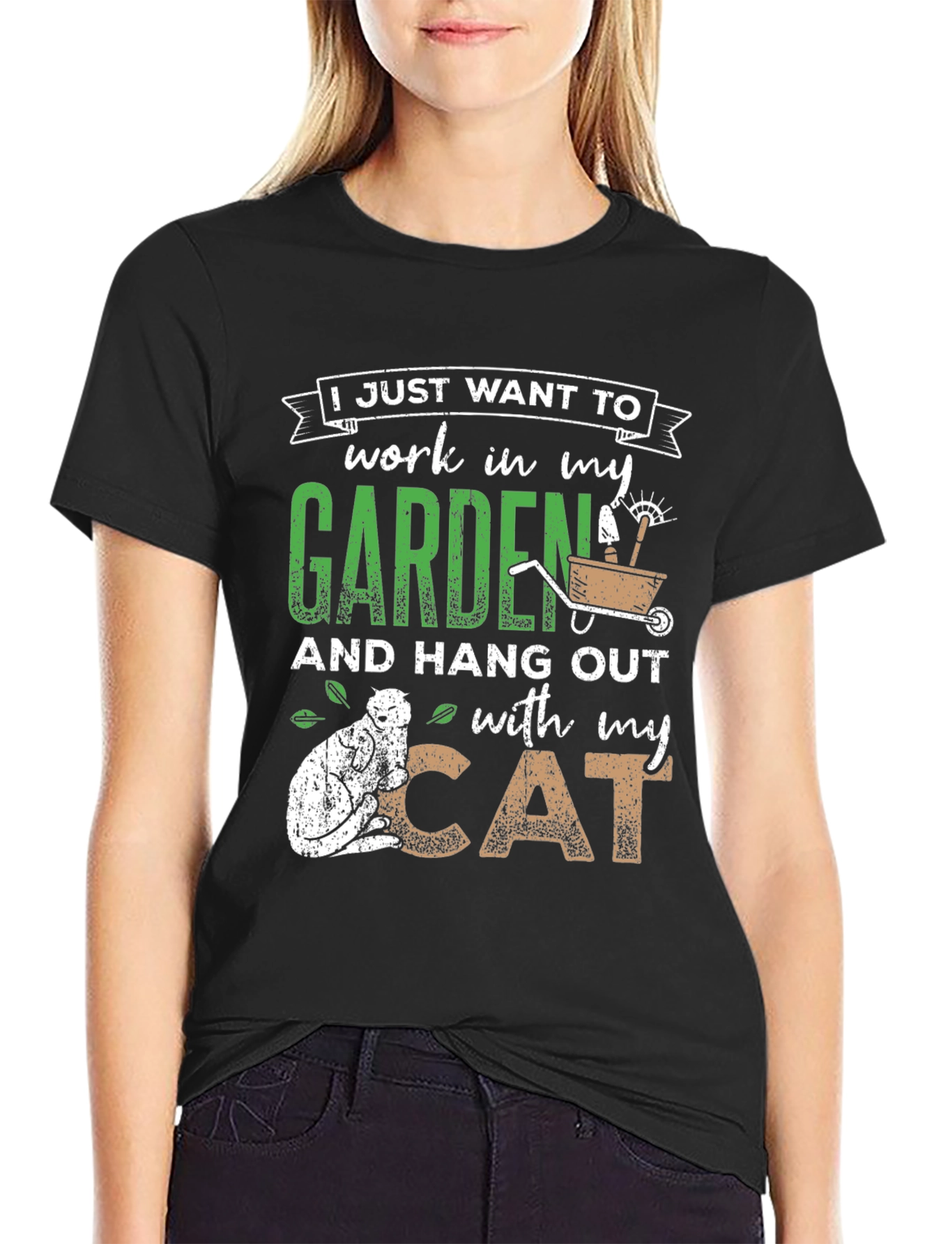 Gardening and Cats T-Shirt