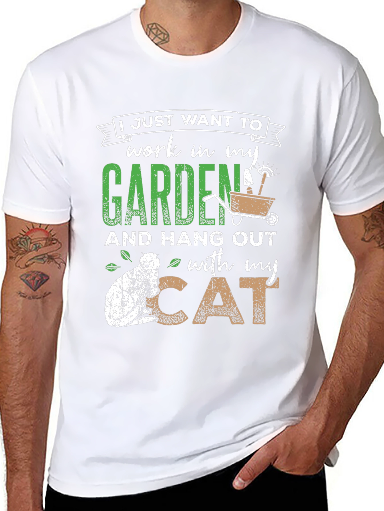 Gardening and Cats T-Shirt