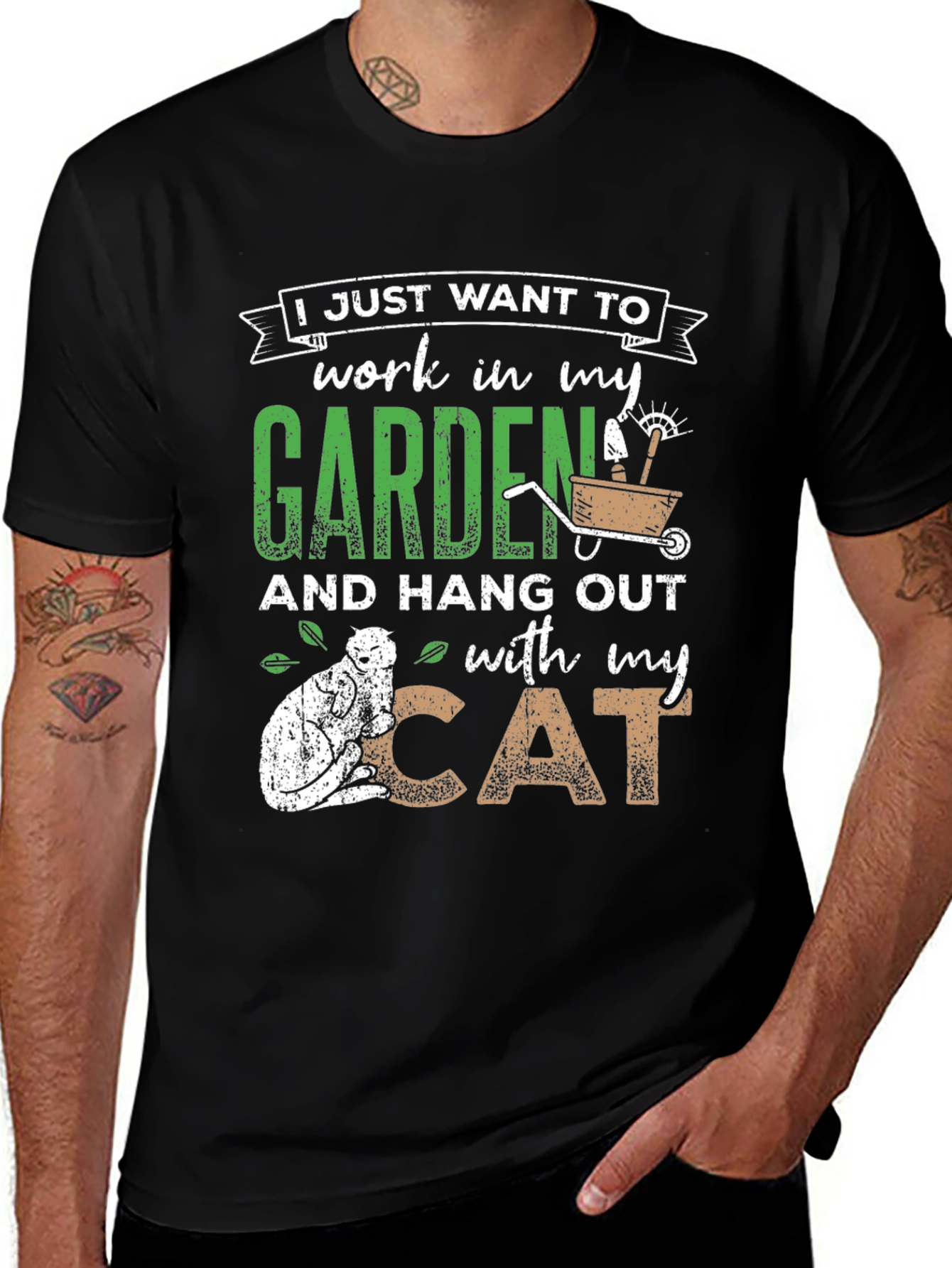 Gardening and Cats T-Shirt