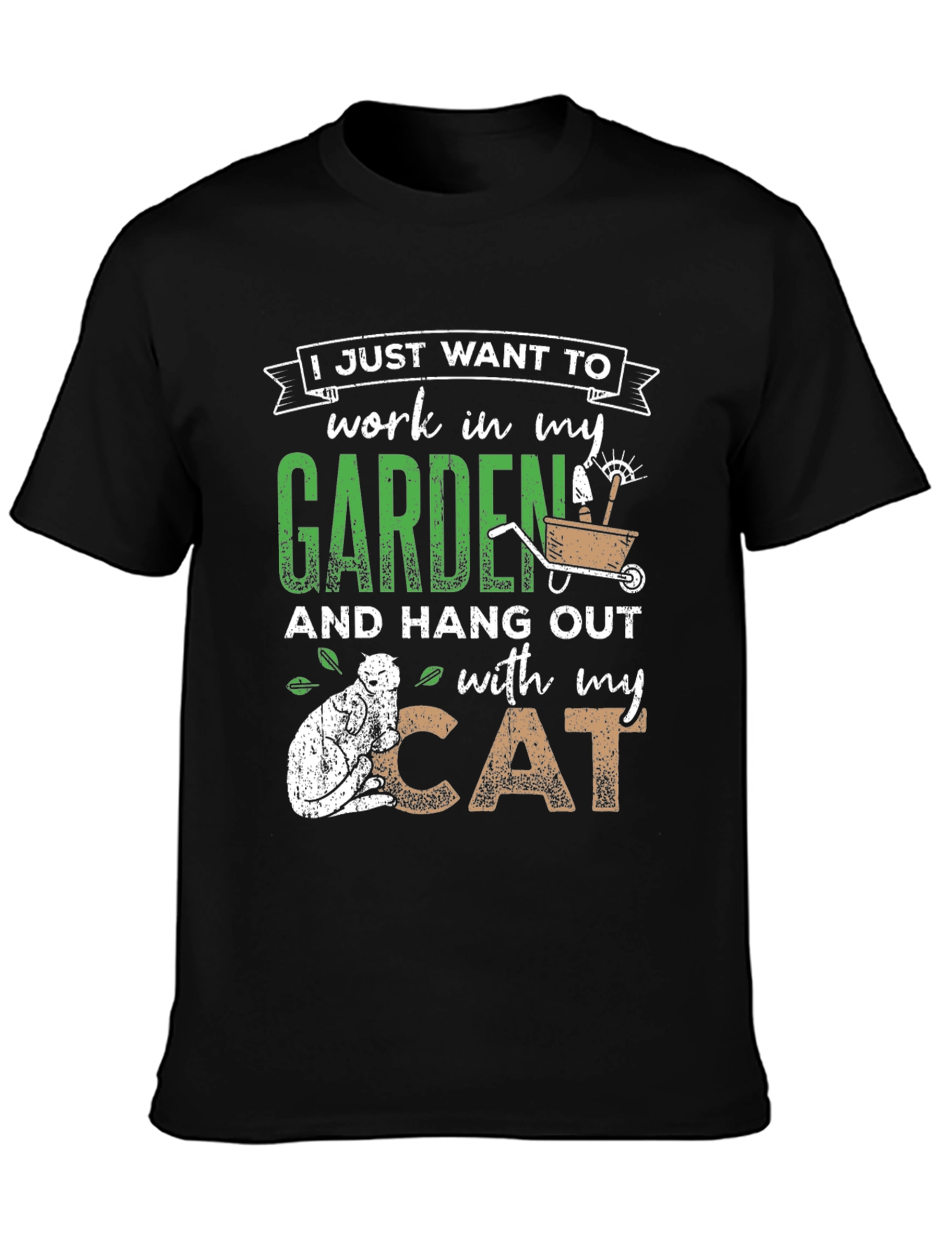 Gardening and Cats T-Shirt