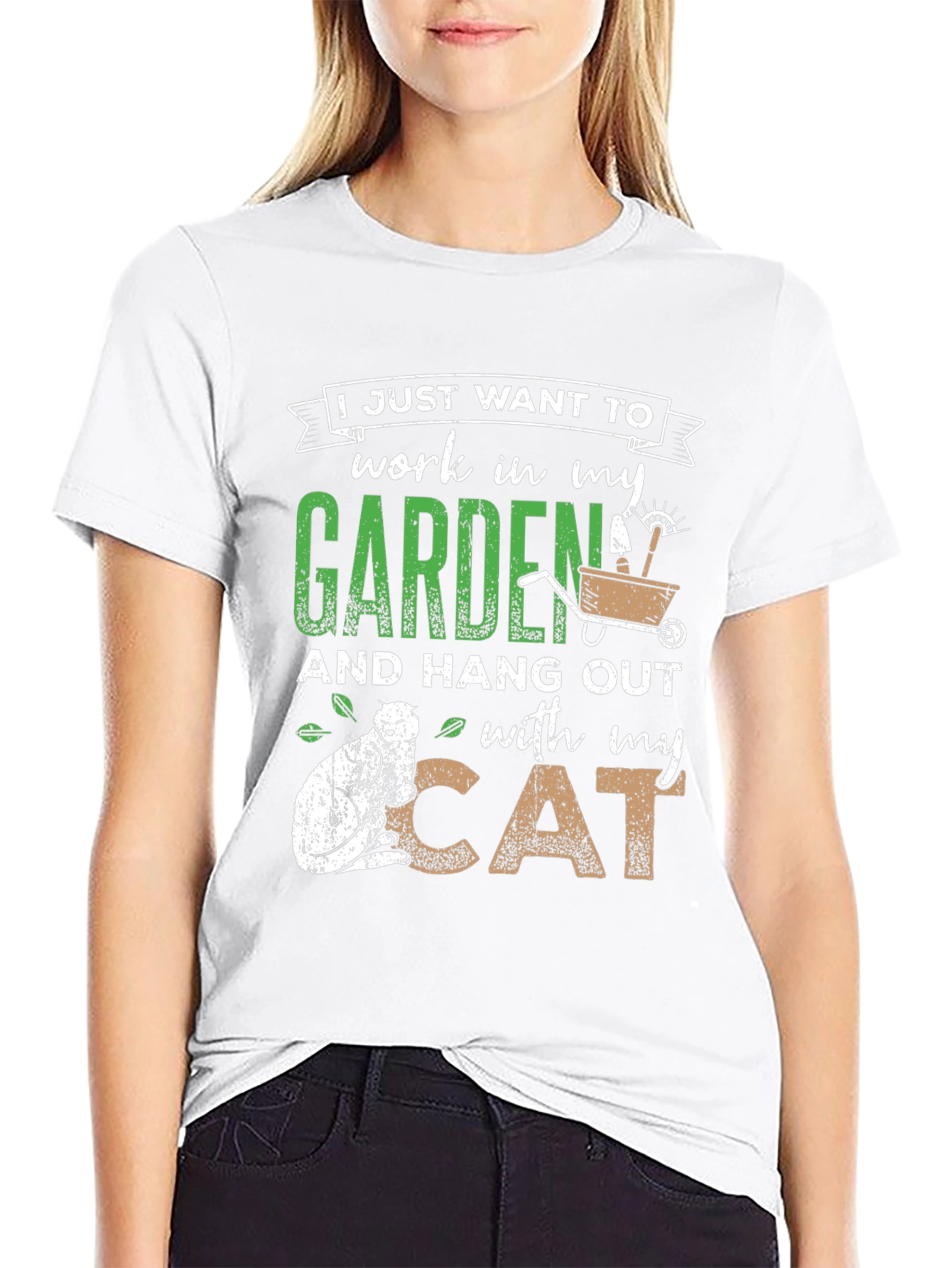 Gardening and Cats T-Shirt