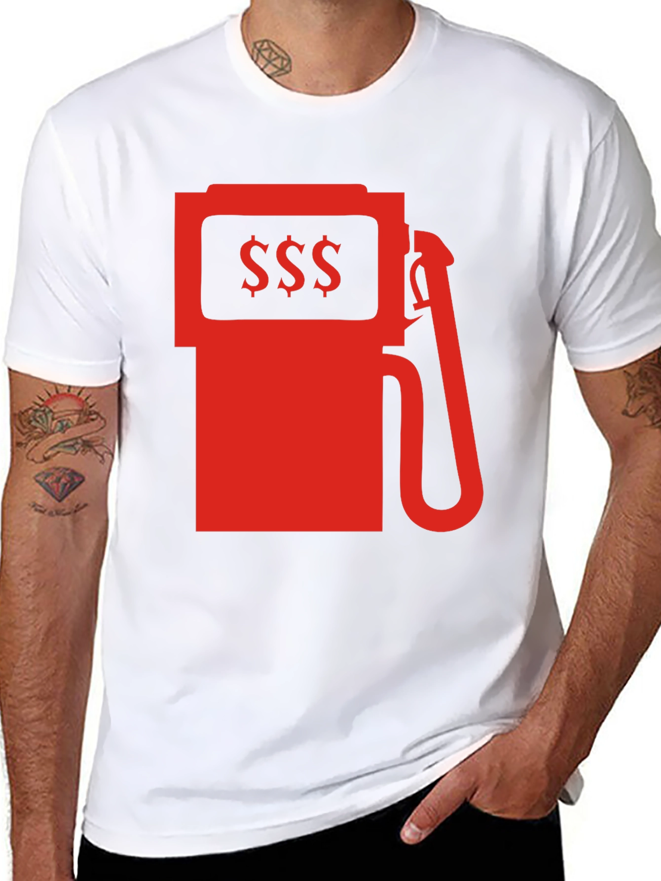 High Gas Prices Graphic Tee - Black Cotton T-Shirt