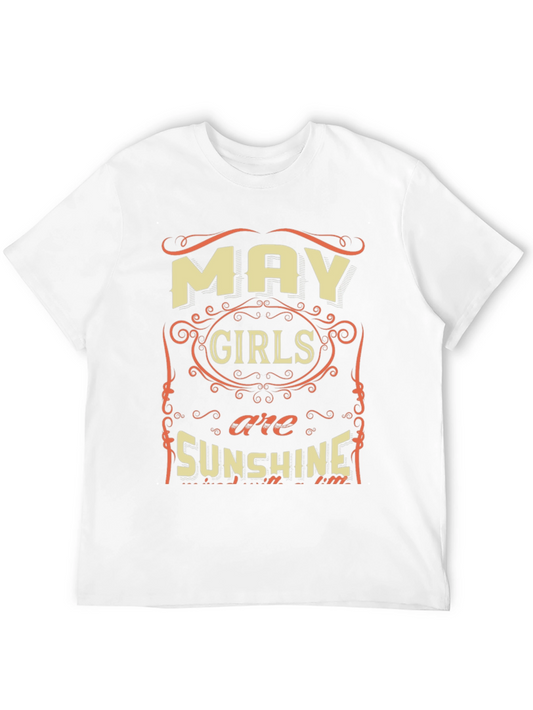 May Girls are Sunshine T-Shirt