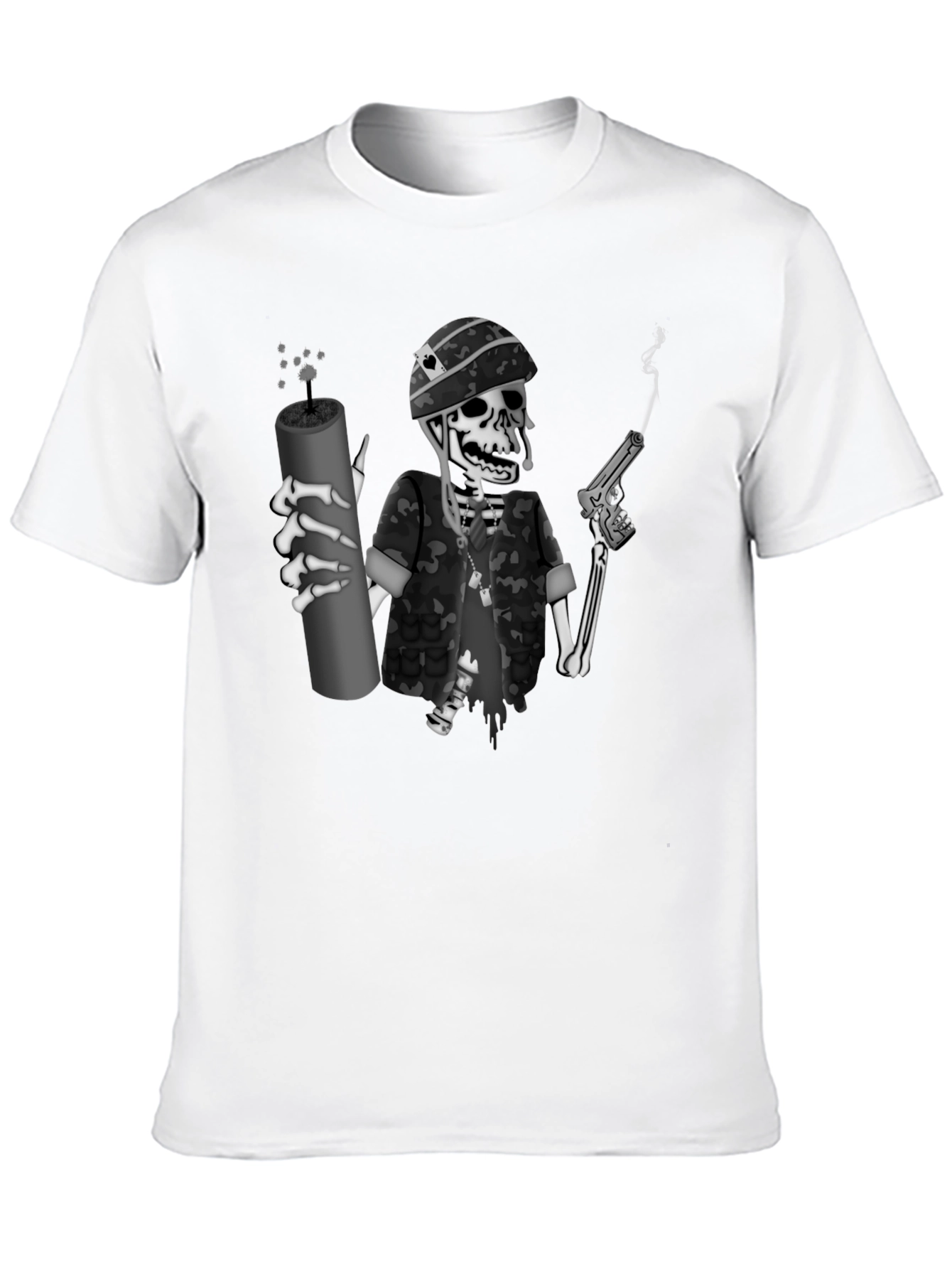 Grim Soldier Graphic Tee