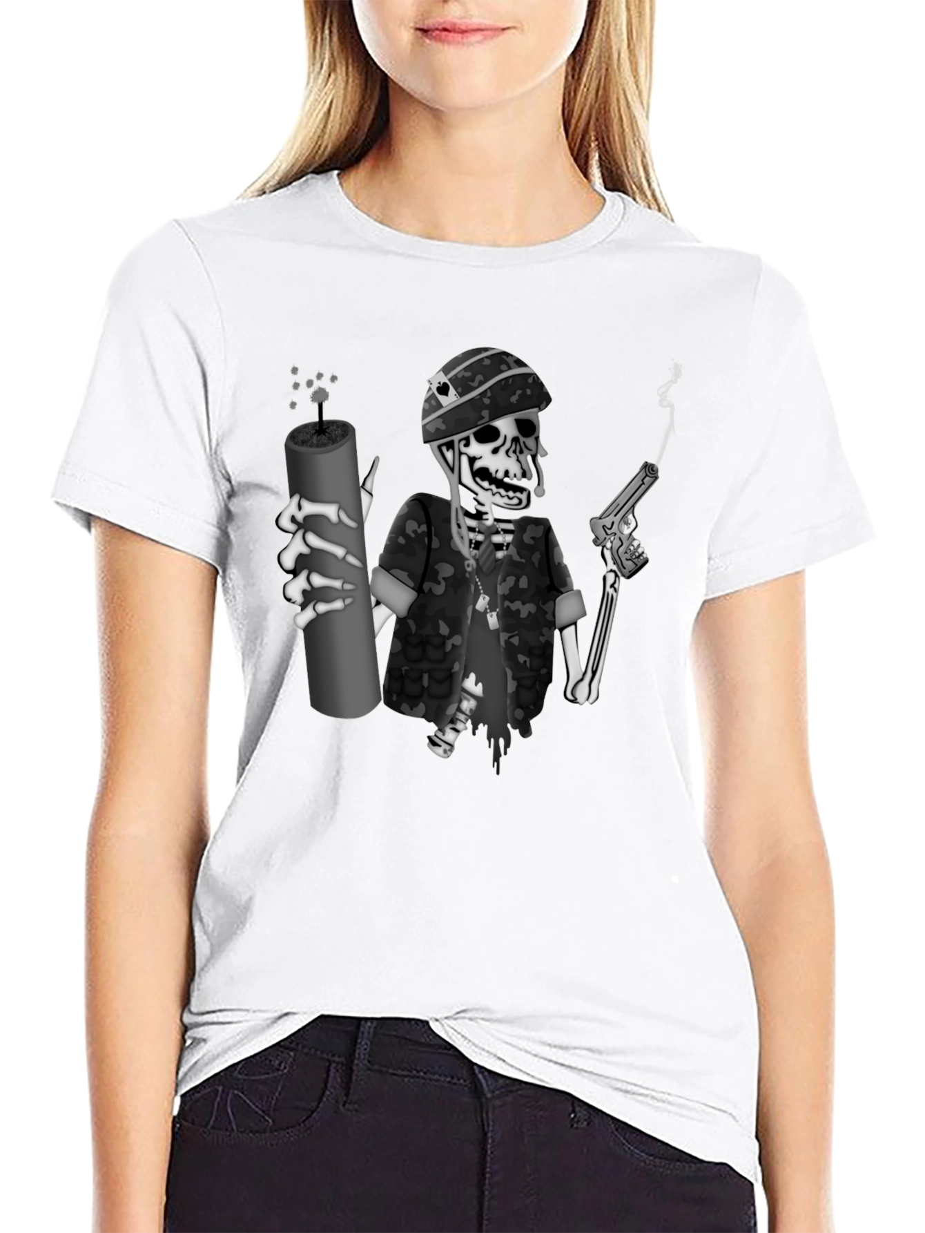 Grim Soldier Graphic Tee