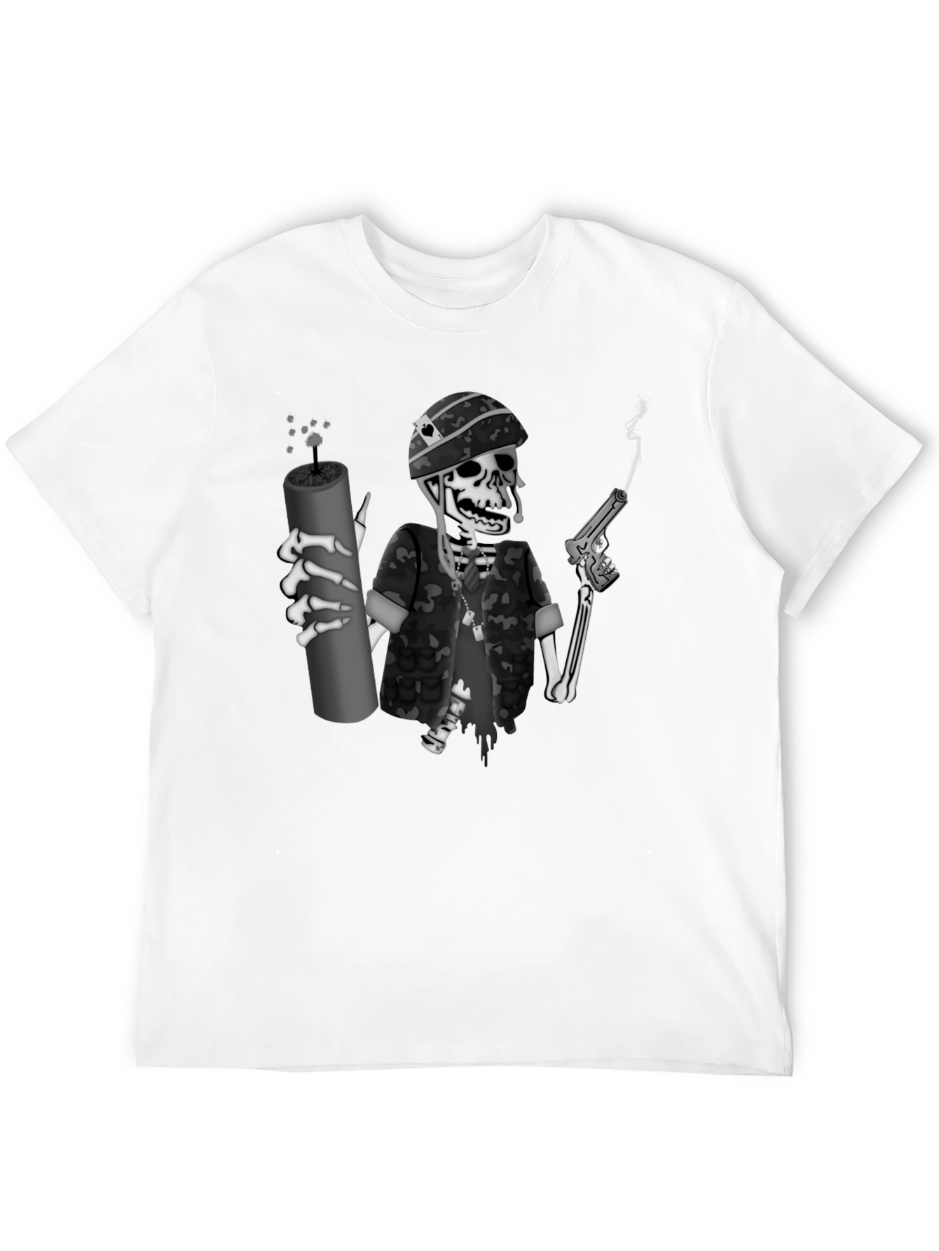 Grim Soldier Graphic Tee