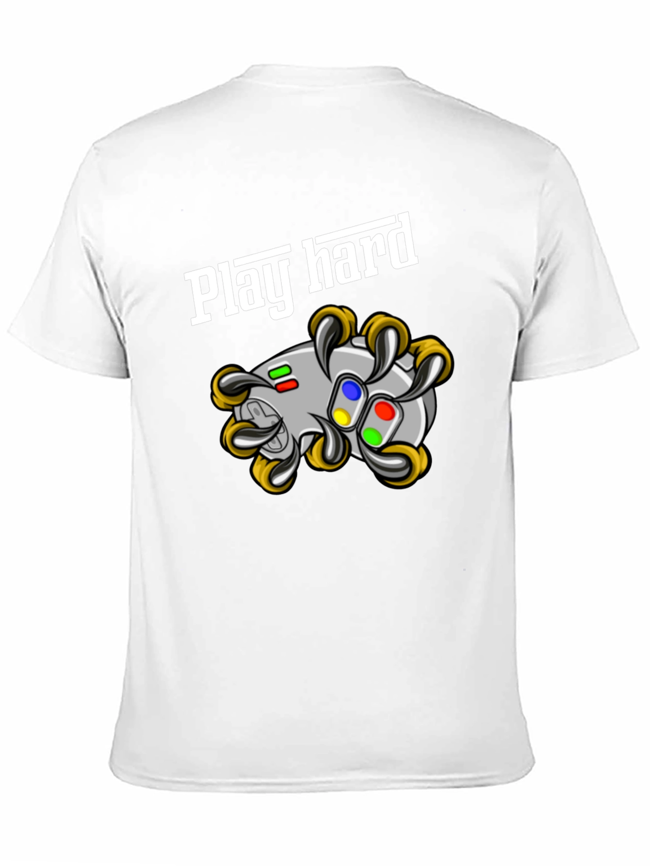 Play Hard Gaming T-Shirt - Black