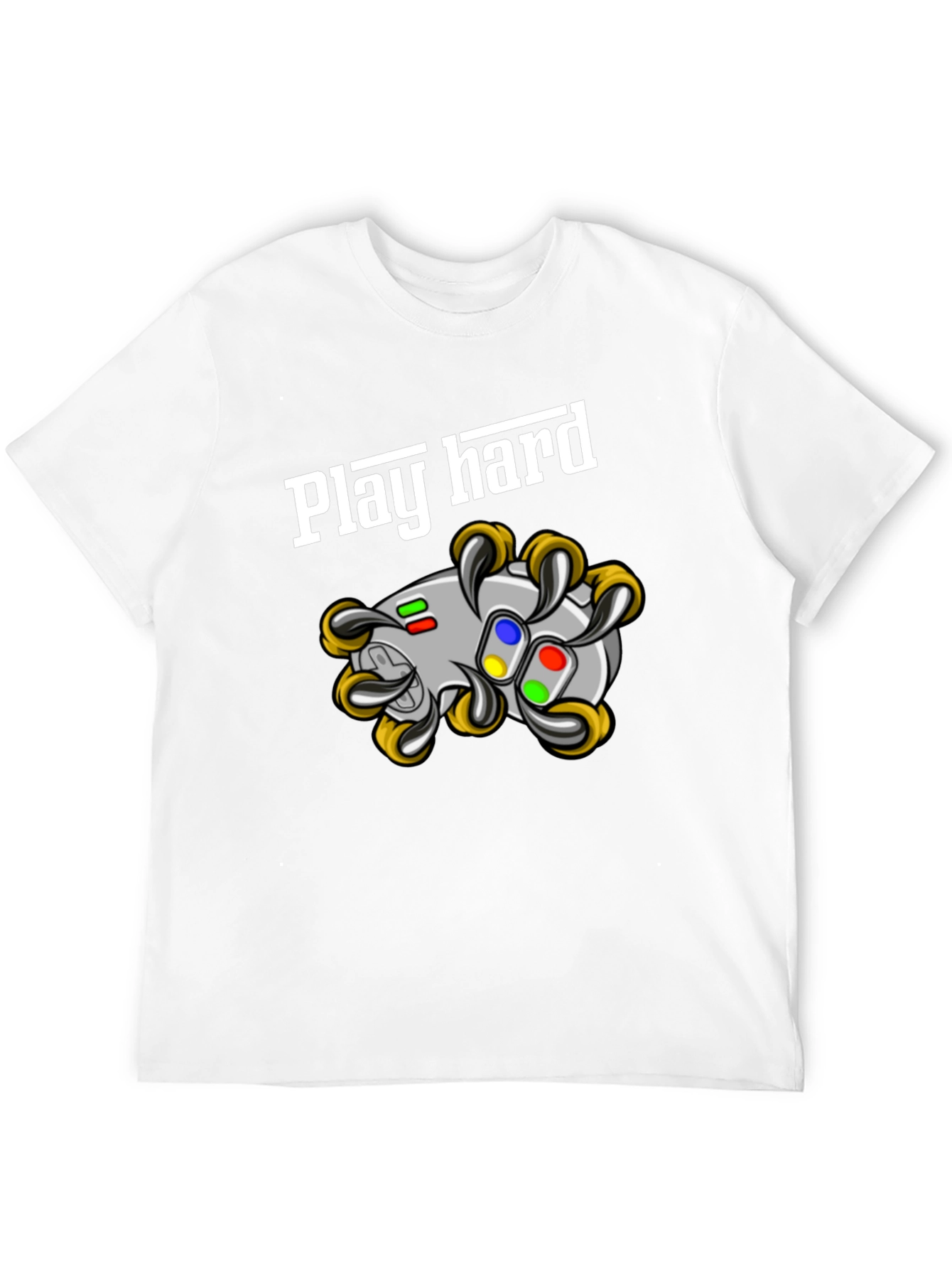 Play Hard Gaming T-Shirt - Black
