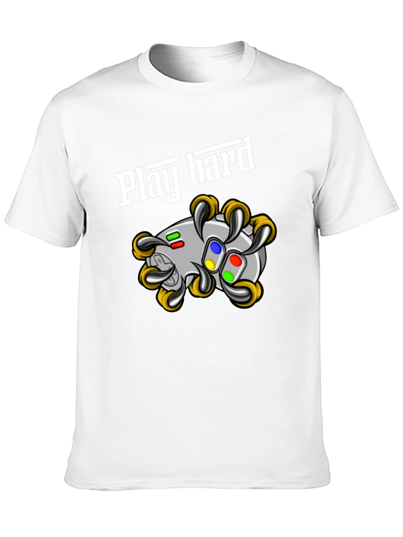 Play Hard Gaming T-Shirt - Black