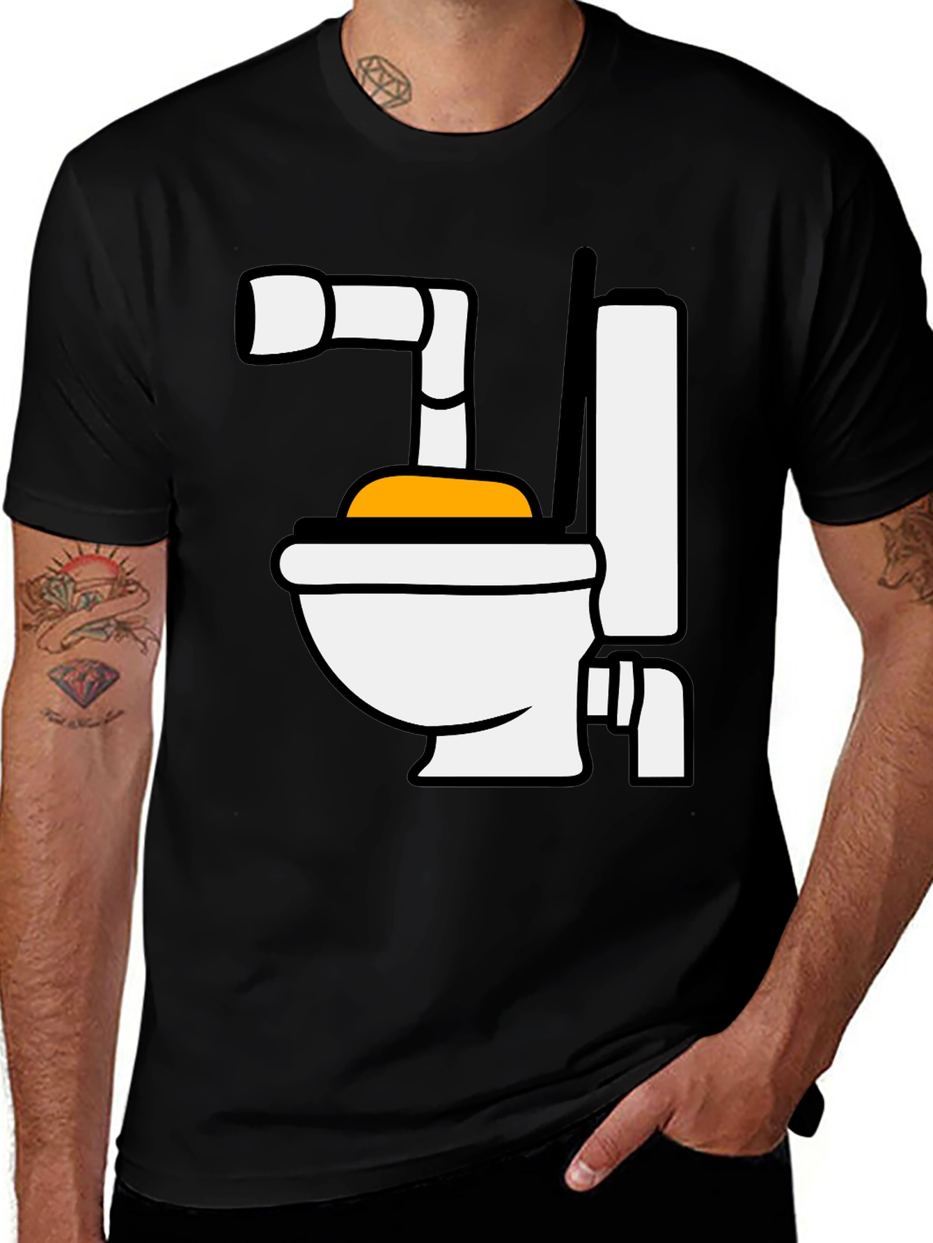 Toilet Humor T-Shirt - Funny Graphic Tee