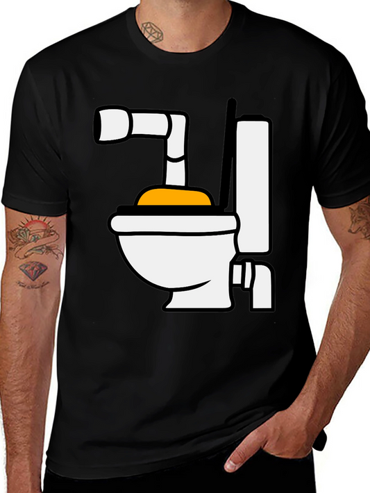 Toilet Humor T-Shirt - Funny Graphic Tee