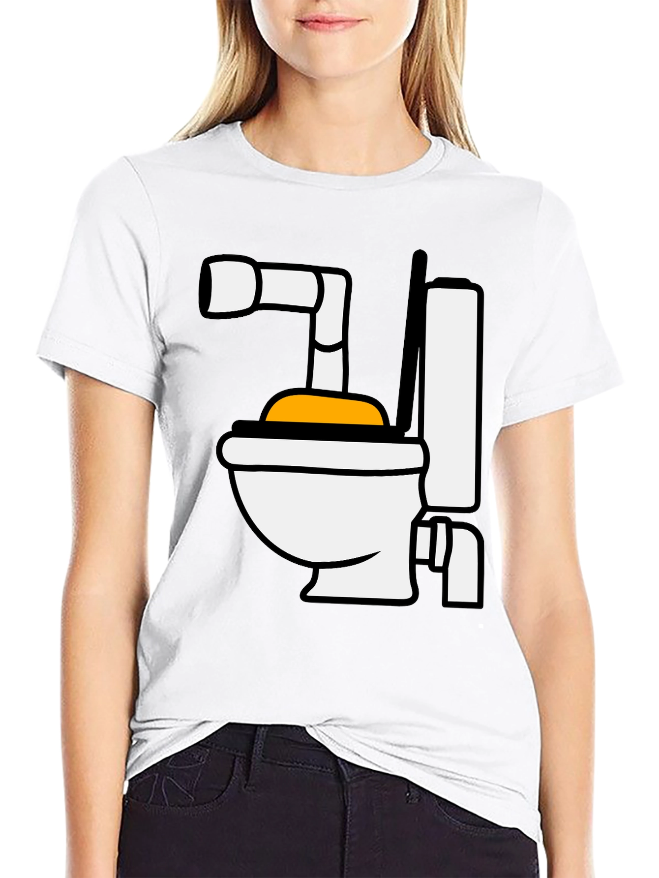 Toilet Humor T-Shirt - Funny Graphic Tee