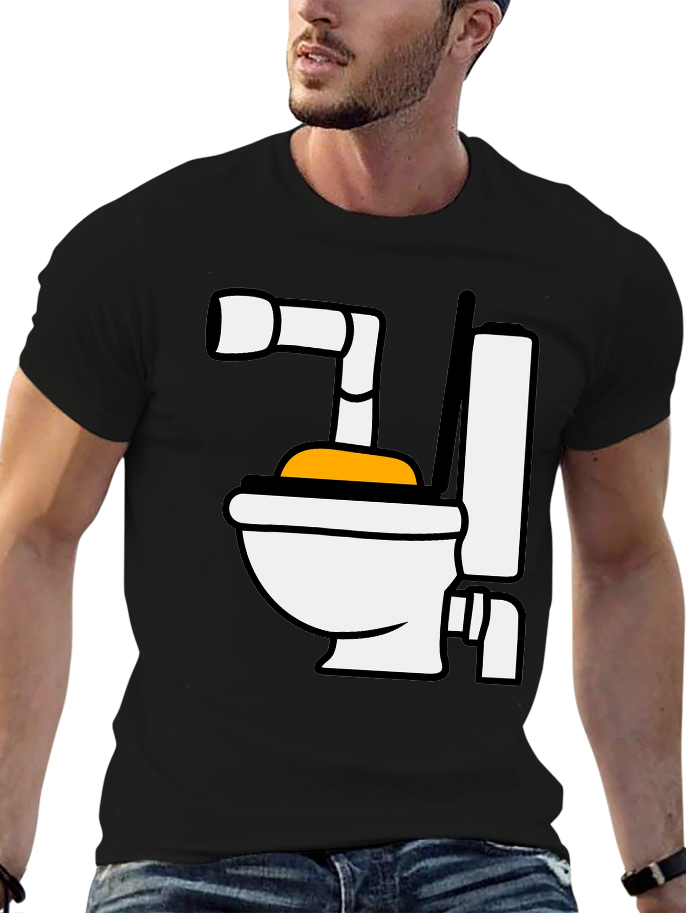 Toilet Humor T-Shirt - Funny Graphic Tee