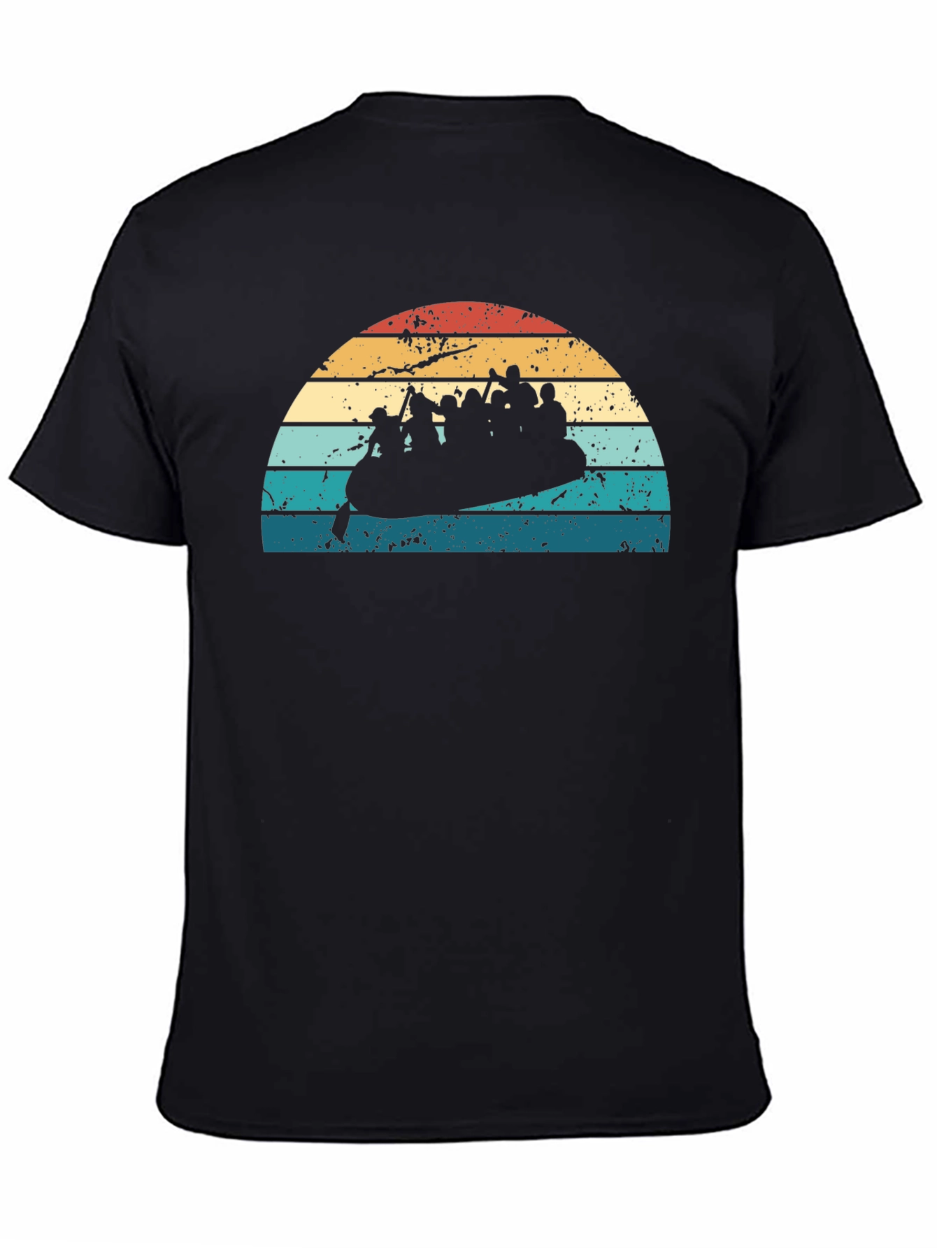Retro Rafting T-Shirt - Adventure Ready!