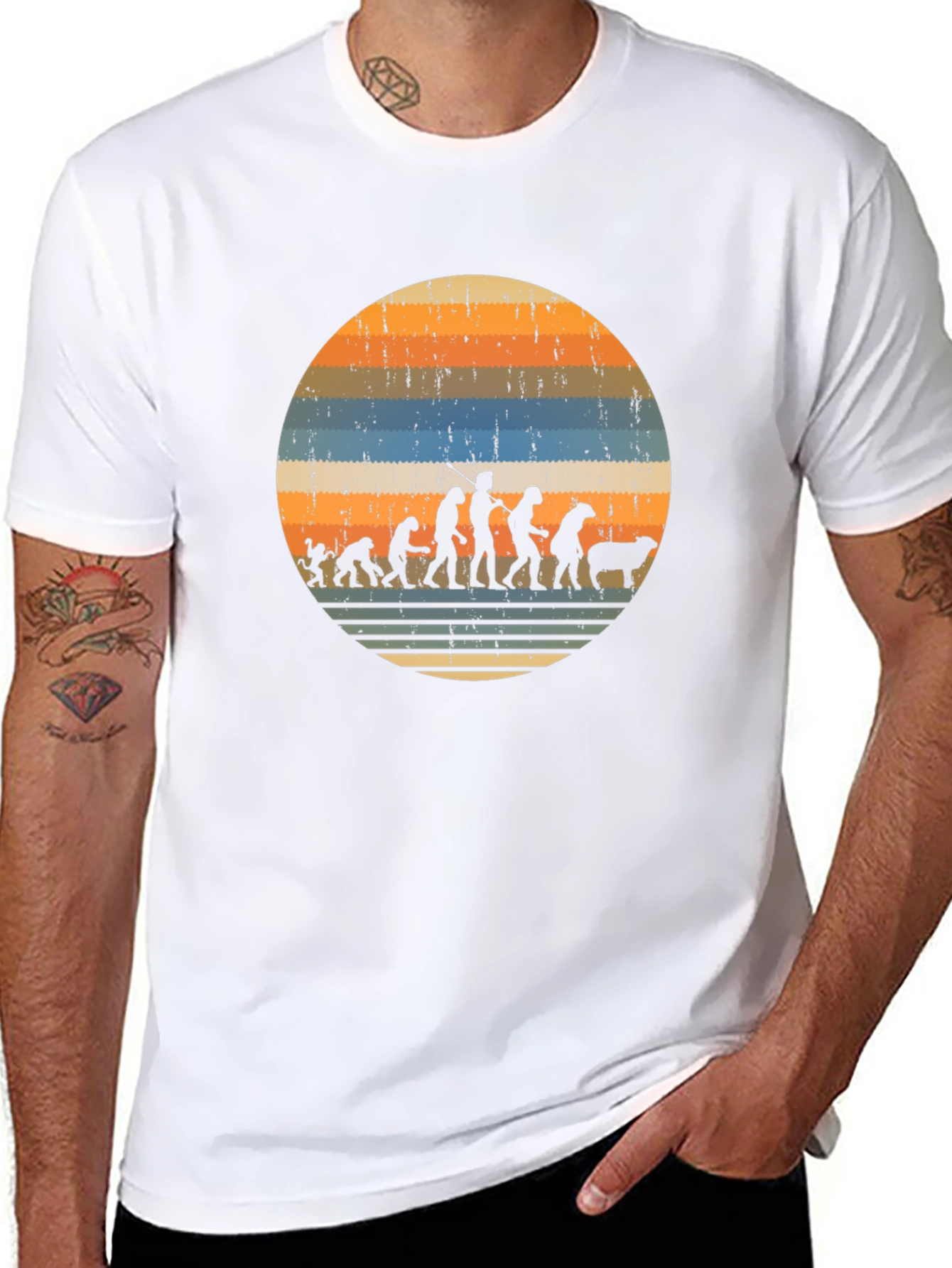 Evolution to Sheep T-Shirt