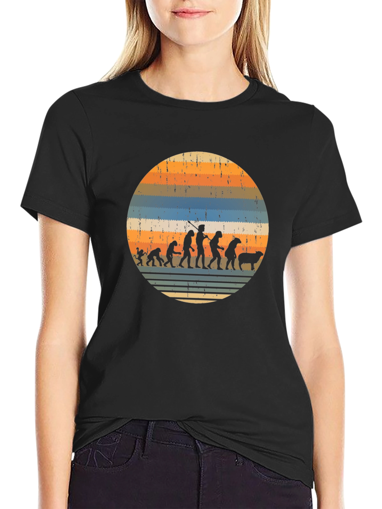 Evolution to Sheep T-Shirt