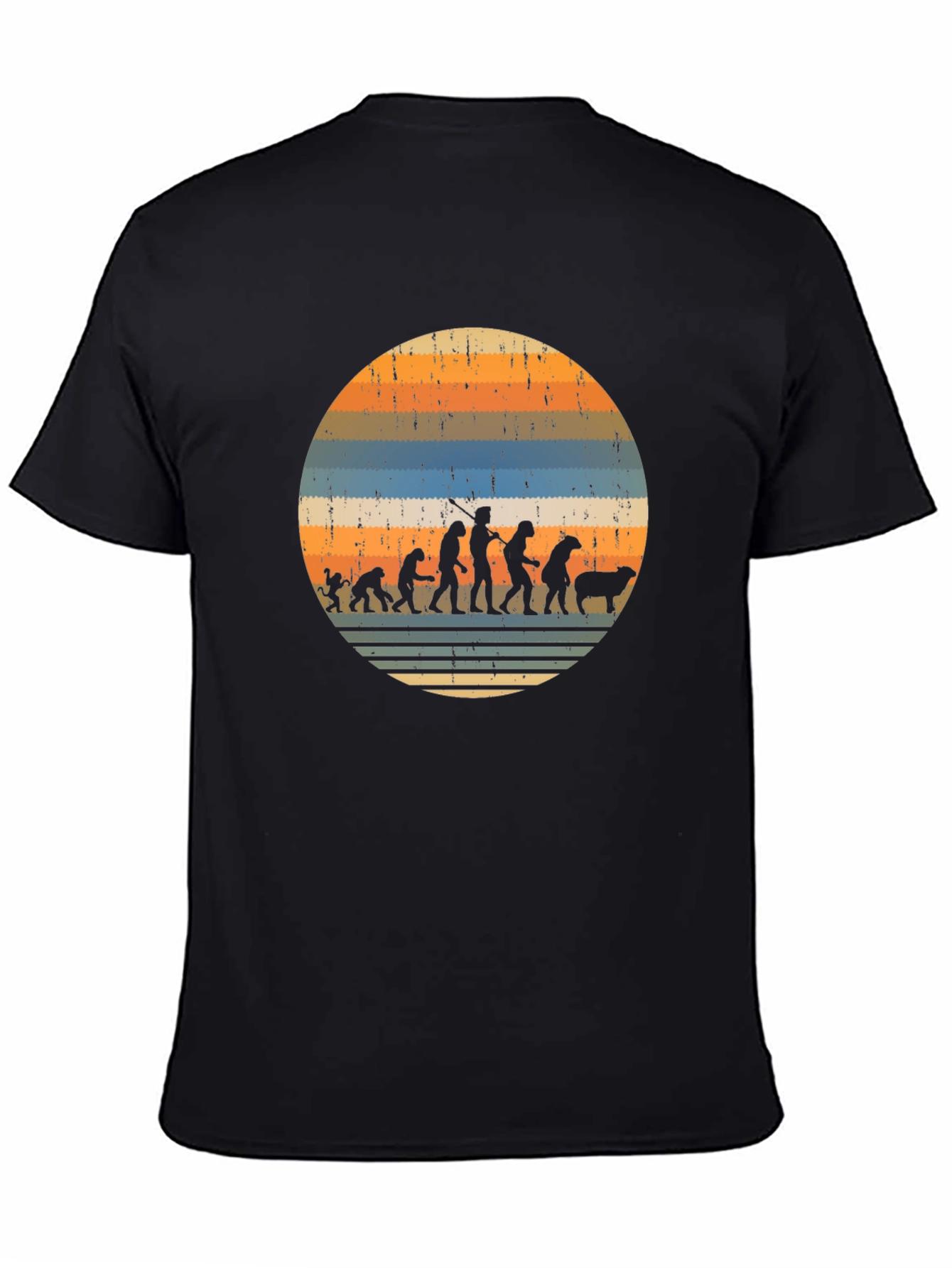 Evolution to Sheep T-Shirt