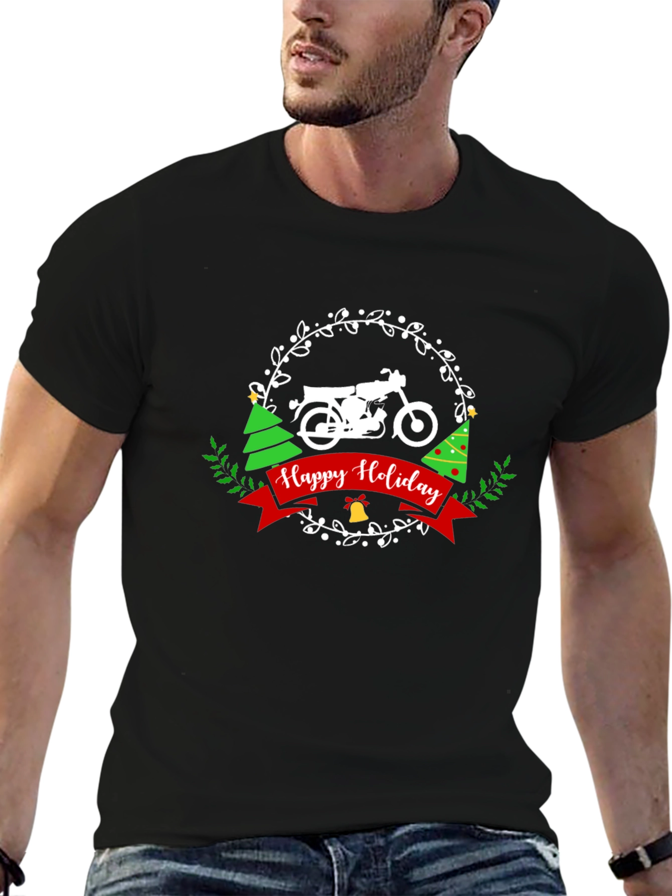 Holiday Motorcycle T-Shirt