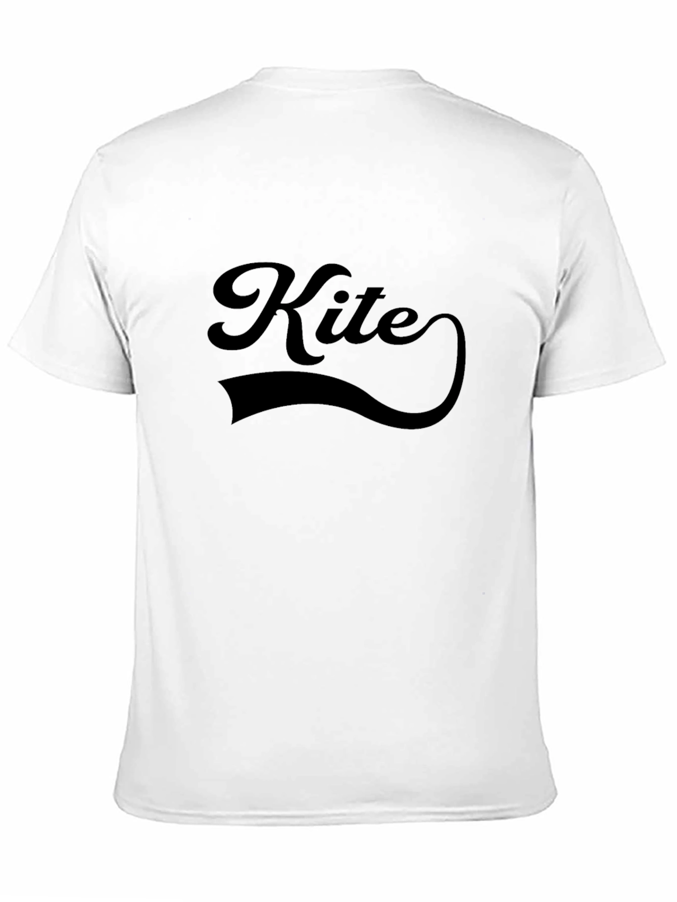 Kite Graphic Tee - Classic Style Black T-Shirt