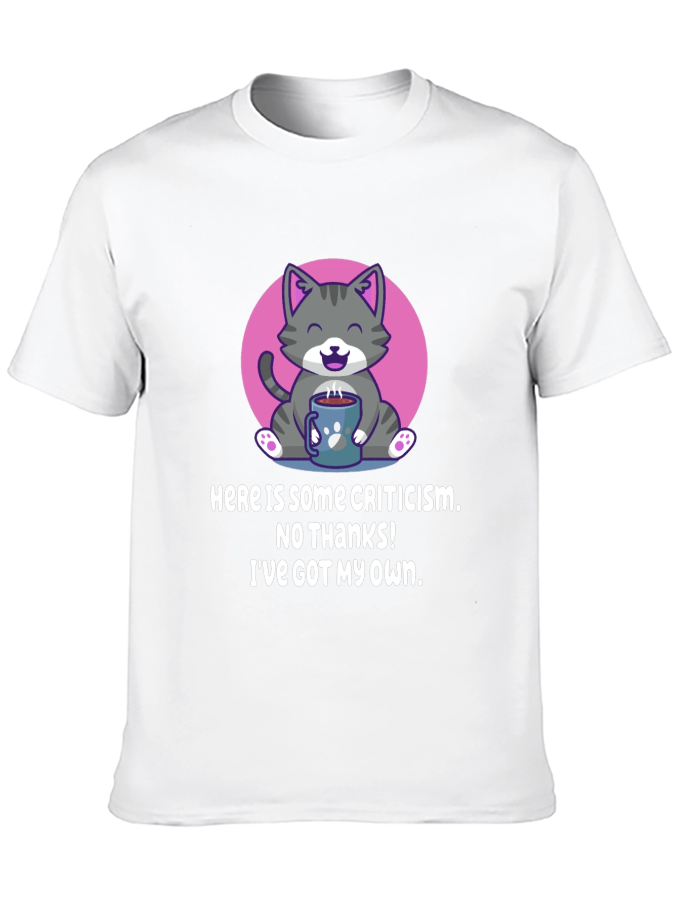 Funny Cat Criticism T-Shirt