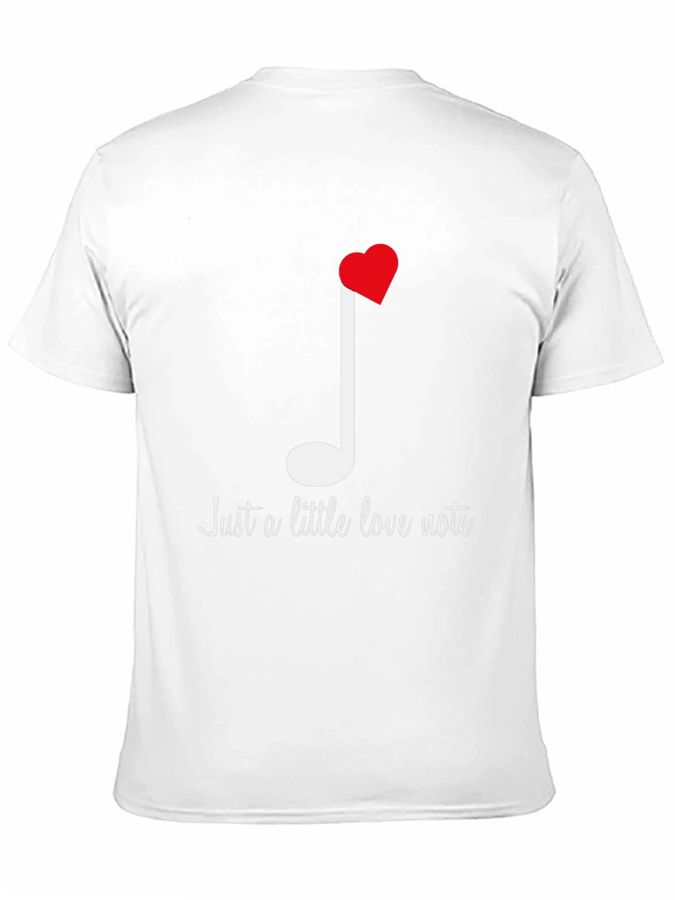 Love Note Graphic Tee - Stylish Music T-Shirt