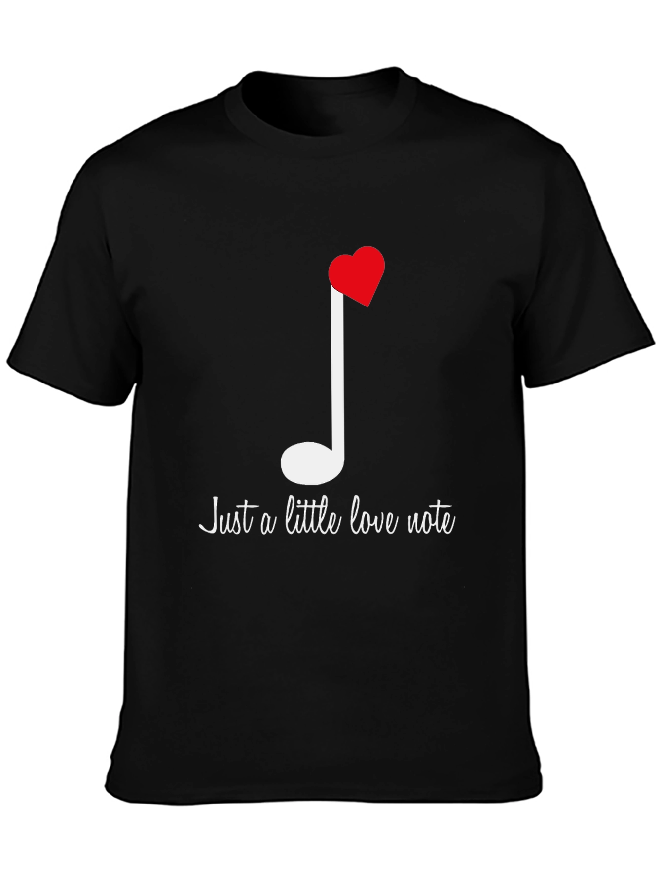 Love Note Graphic Tee - Stylish Music T-Shirt