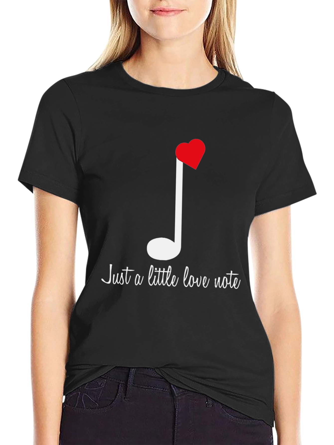Love Note Graphic Tee - Stylish Music T-Shirt