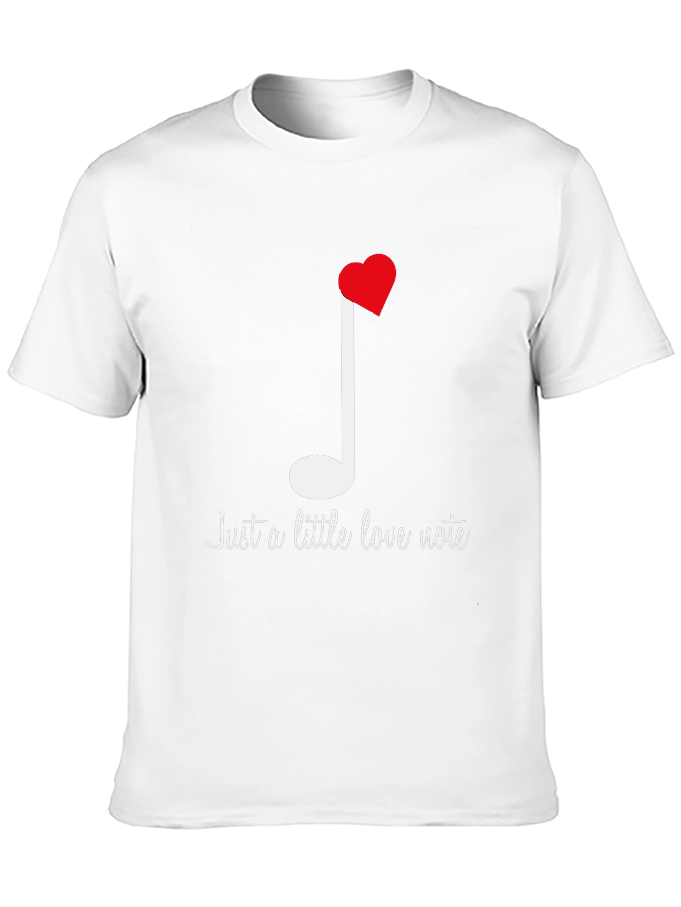Love Note Graphic Tee - Stylish Music T-Shirt