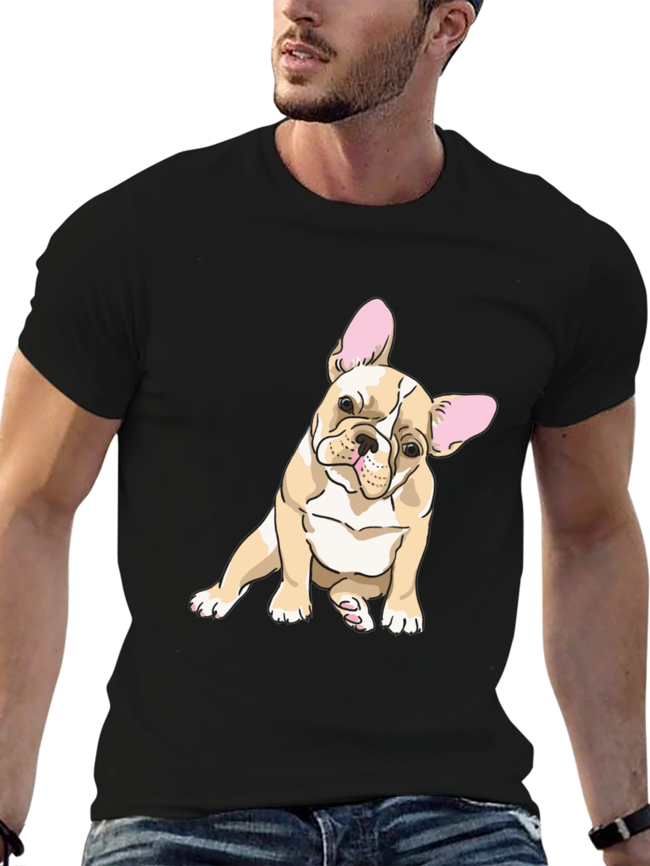 Bulldog Puppy Graphic Tee