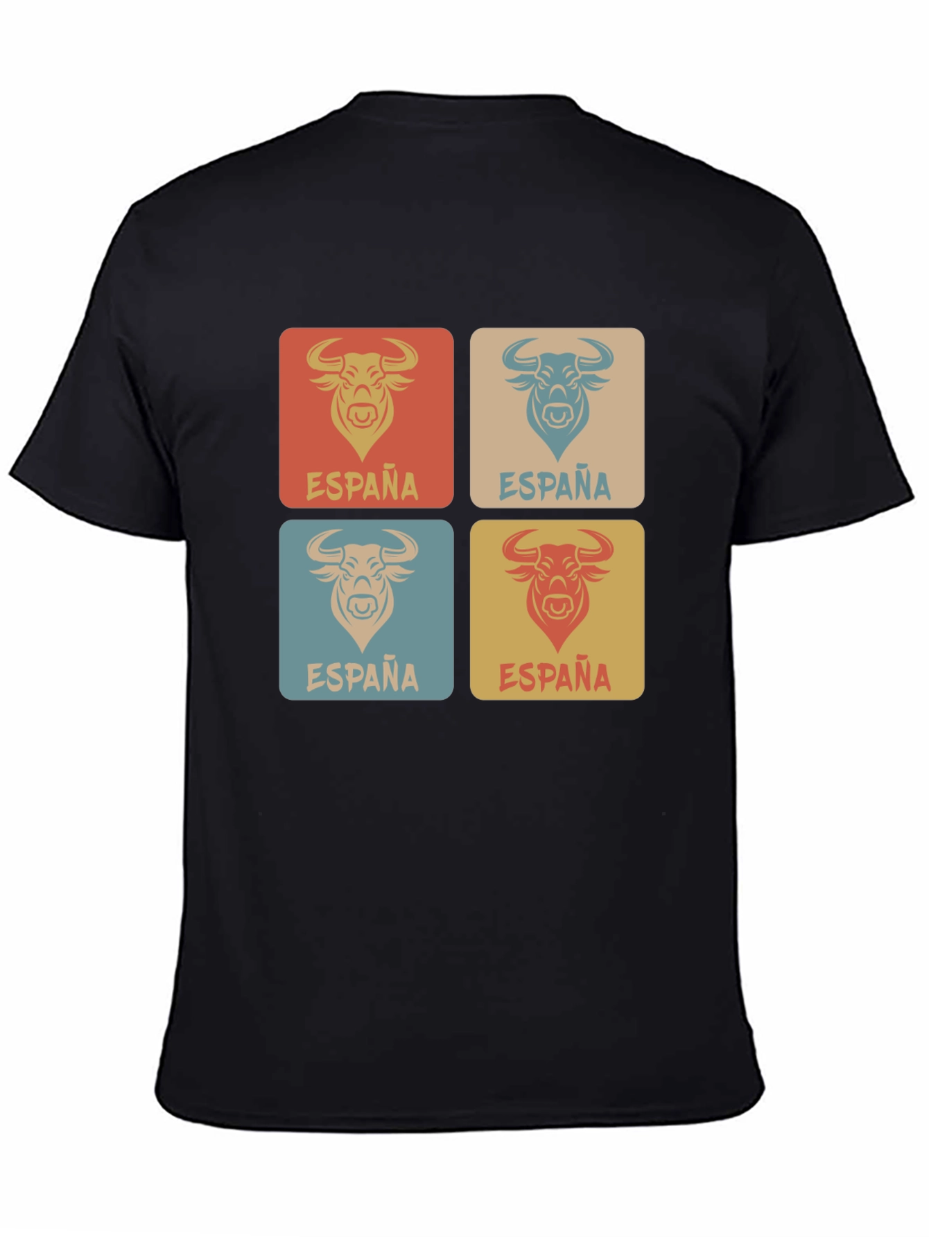 España Bull Graphic Tee - Retro Spain T-Shirt