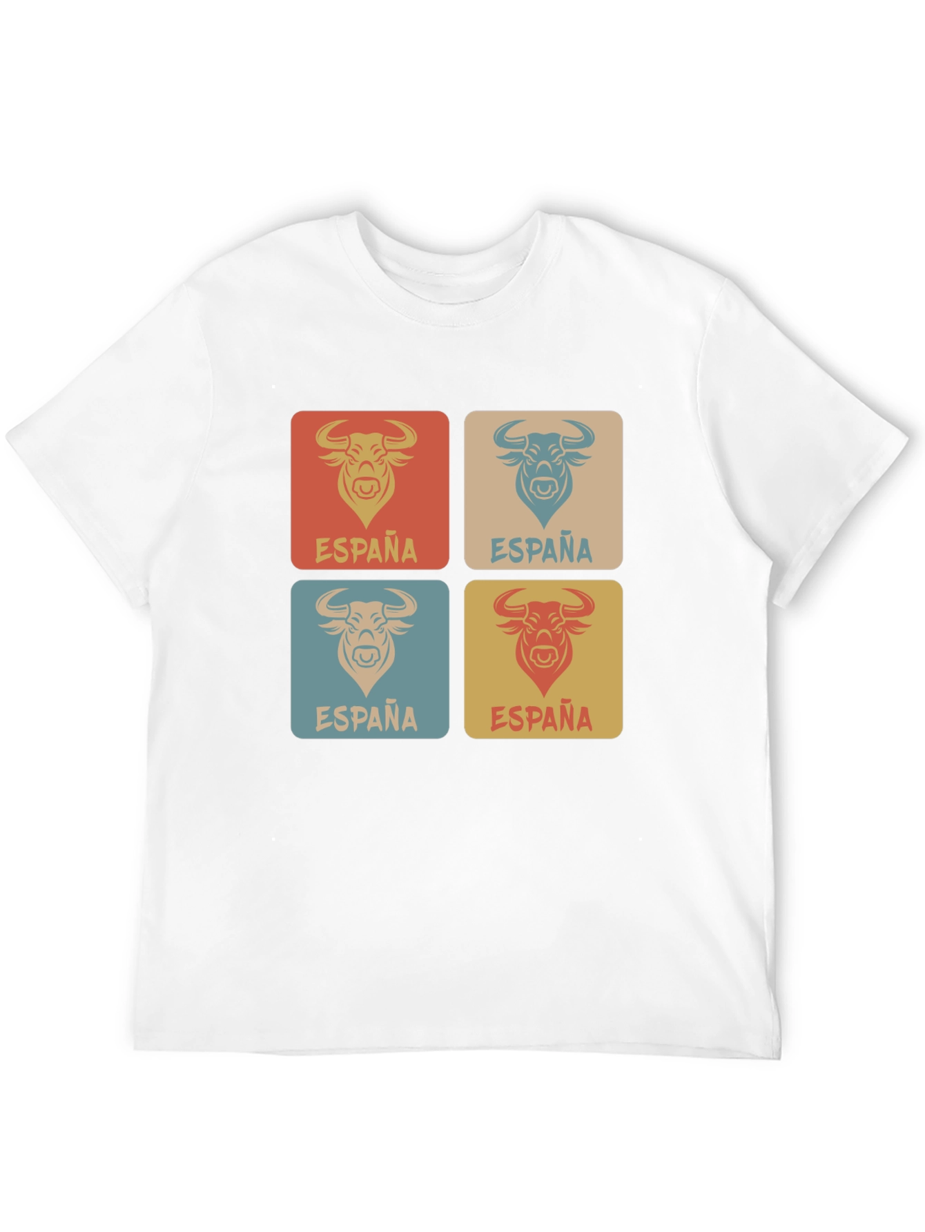 España Bull Graphic Tee - Retro Spain T-Shirt