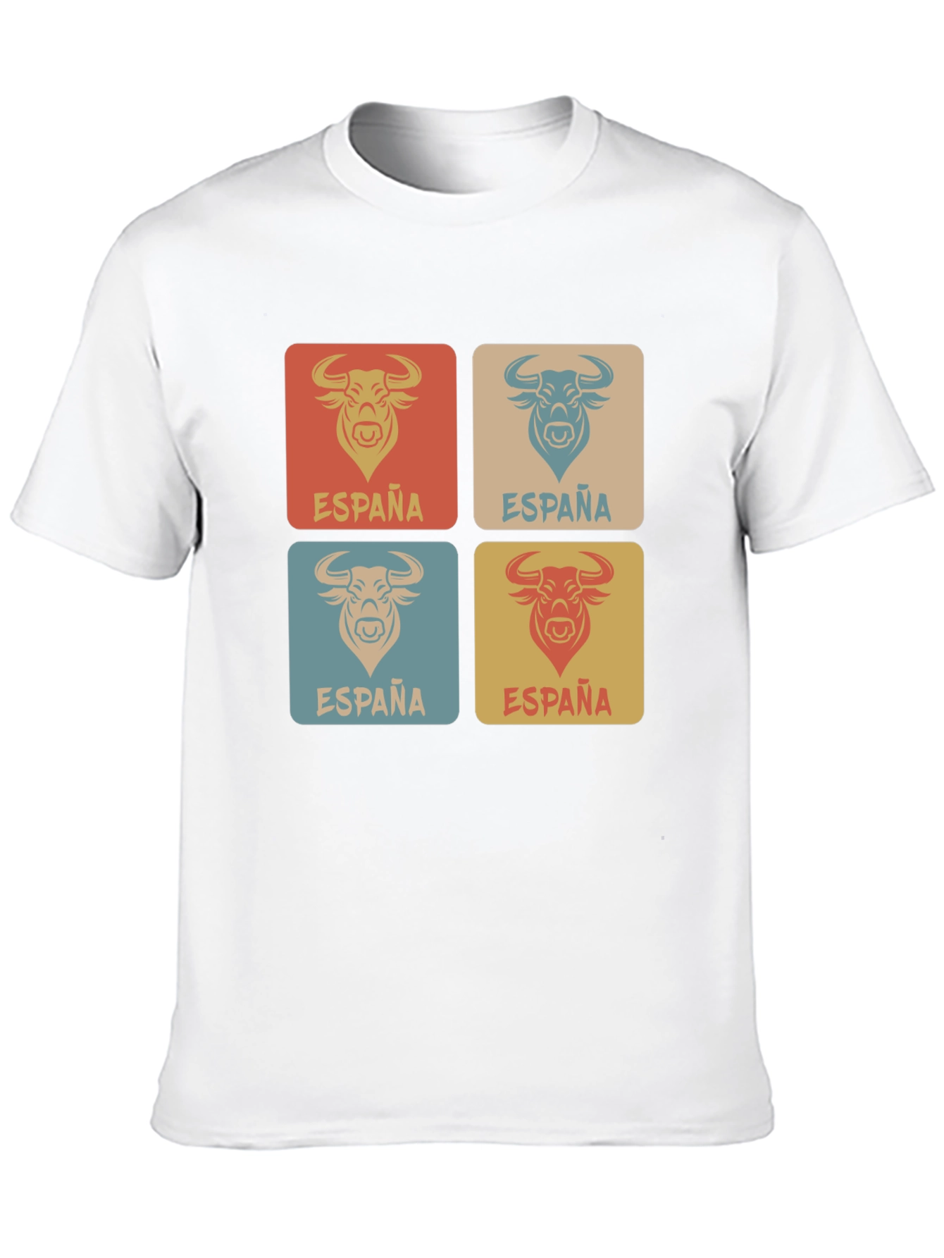 España Bull Graphic Tee - Retro Spain T-Shirt
