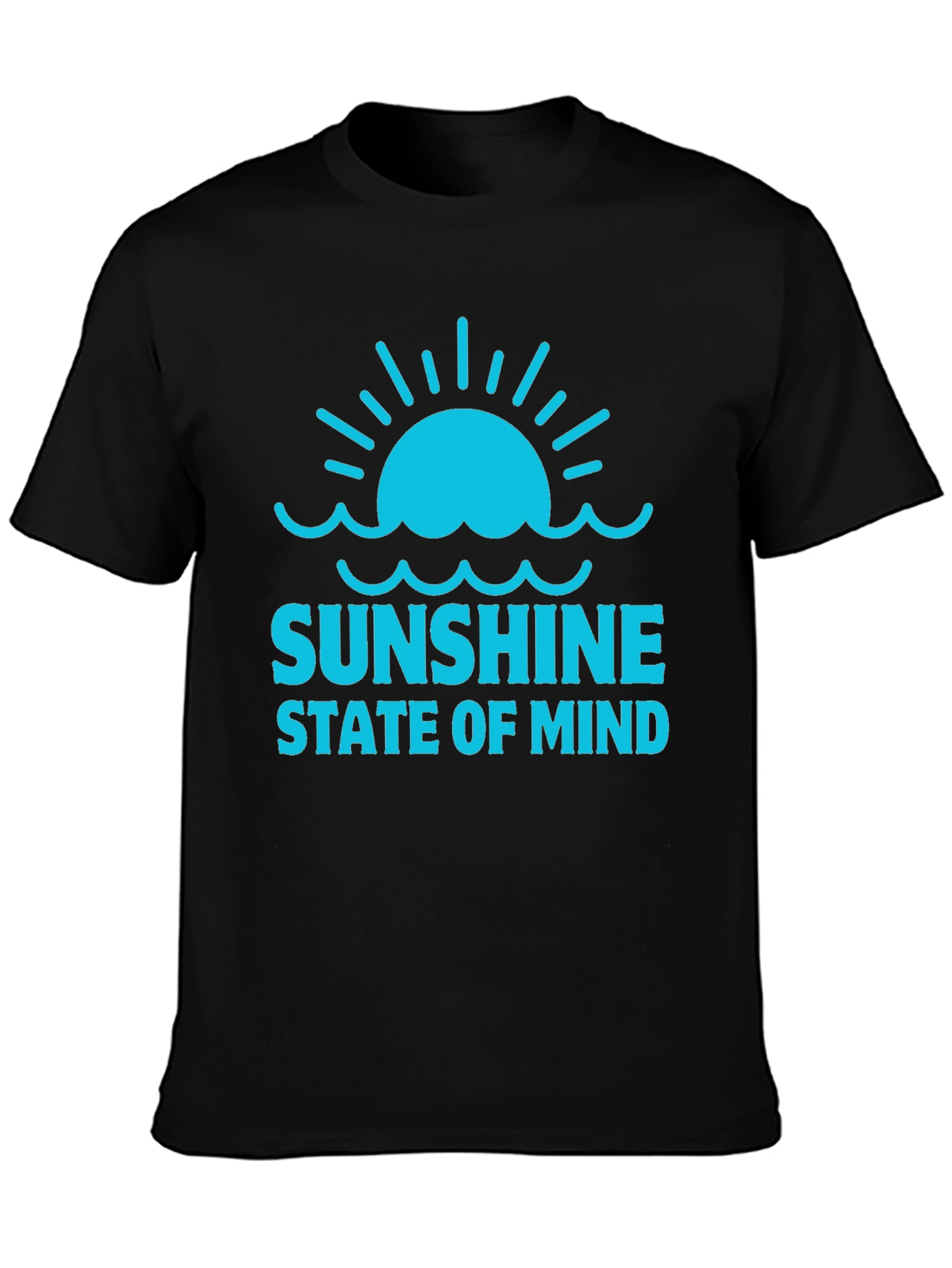 Sunshine State of Mind Graphic Tee - Black